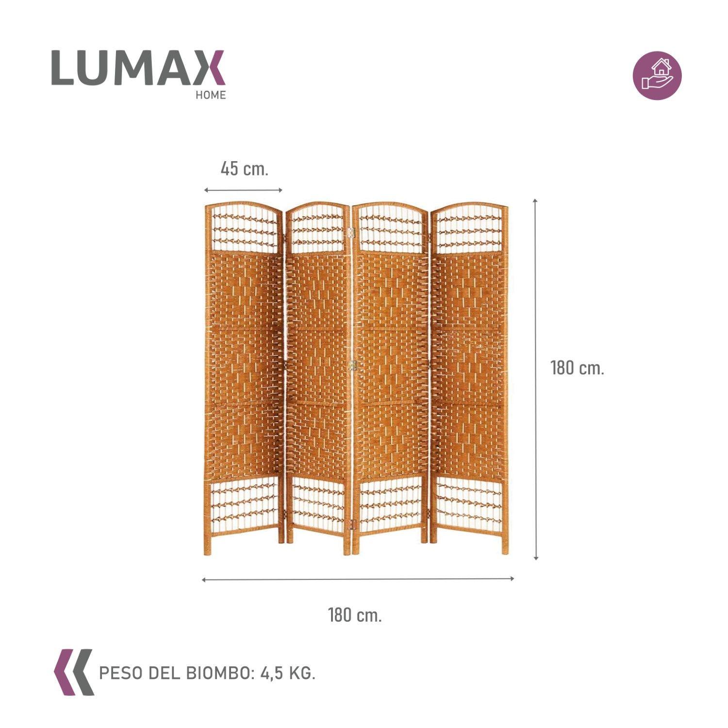 Biombo Decoracion y Separador de Ambientes Beige-2
