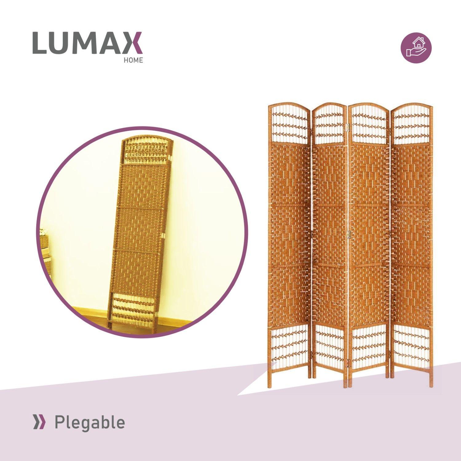 Biombo Decoracion y Separador de Ambientes Beige-6