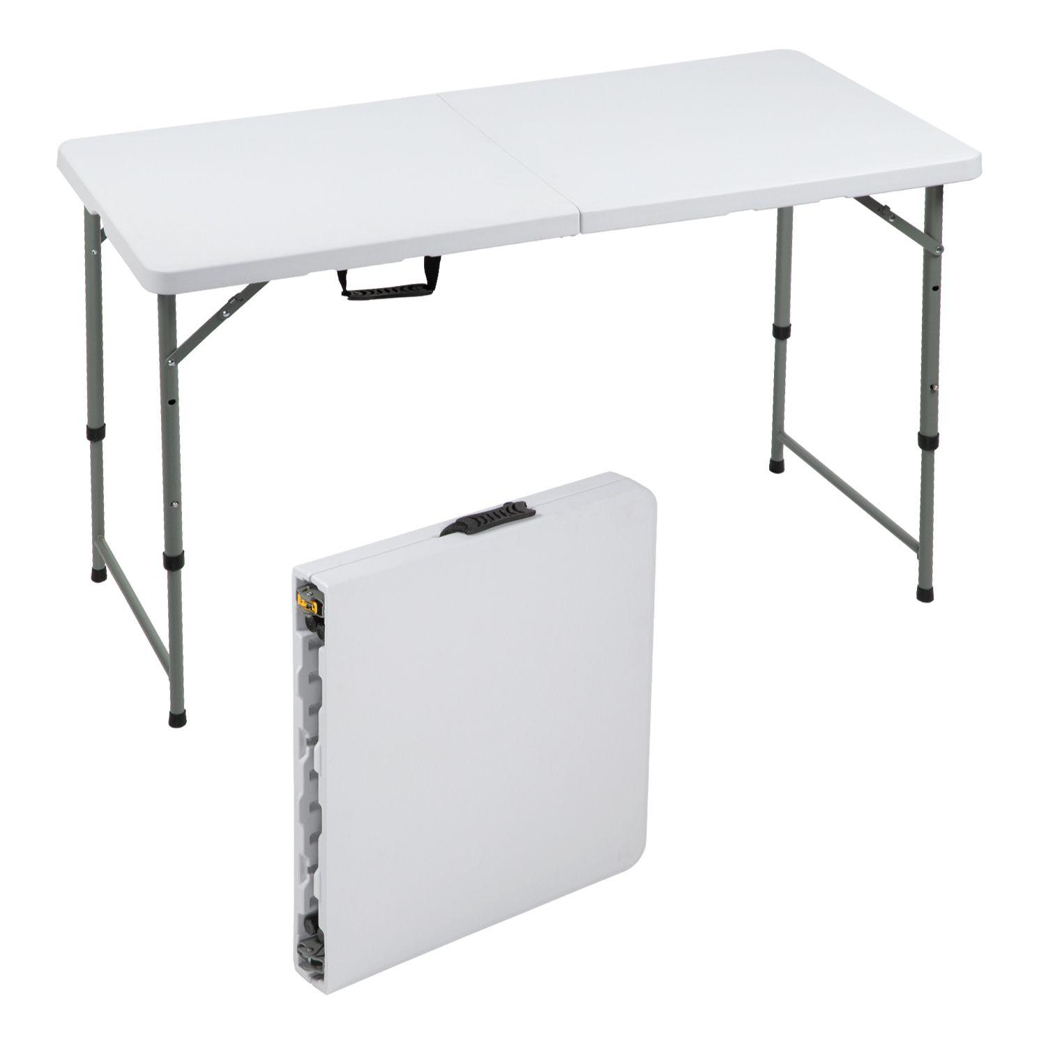 Mesa Plegable 1.2 Mts Tipo Maleta Portatil Camping Jardin-1