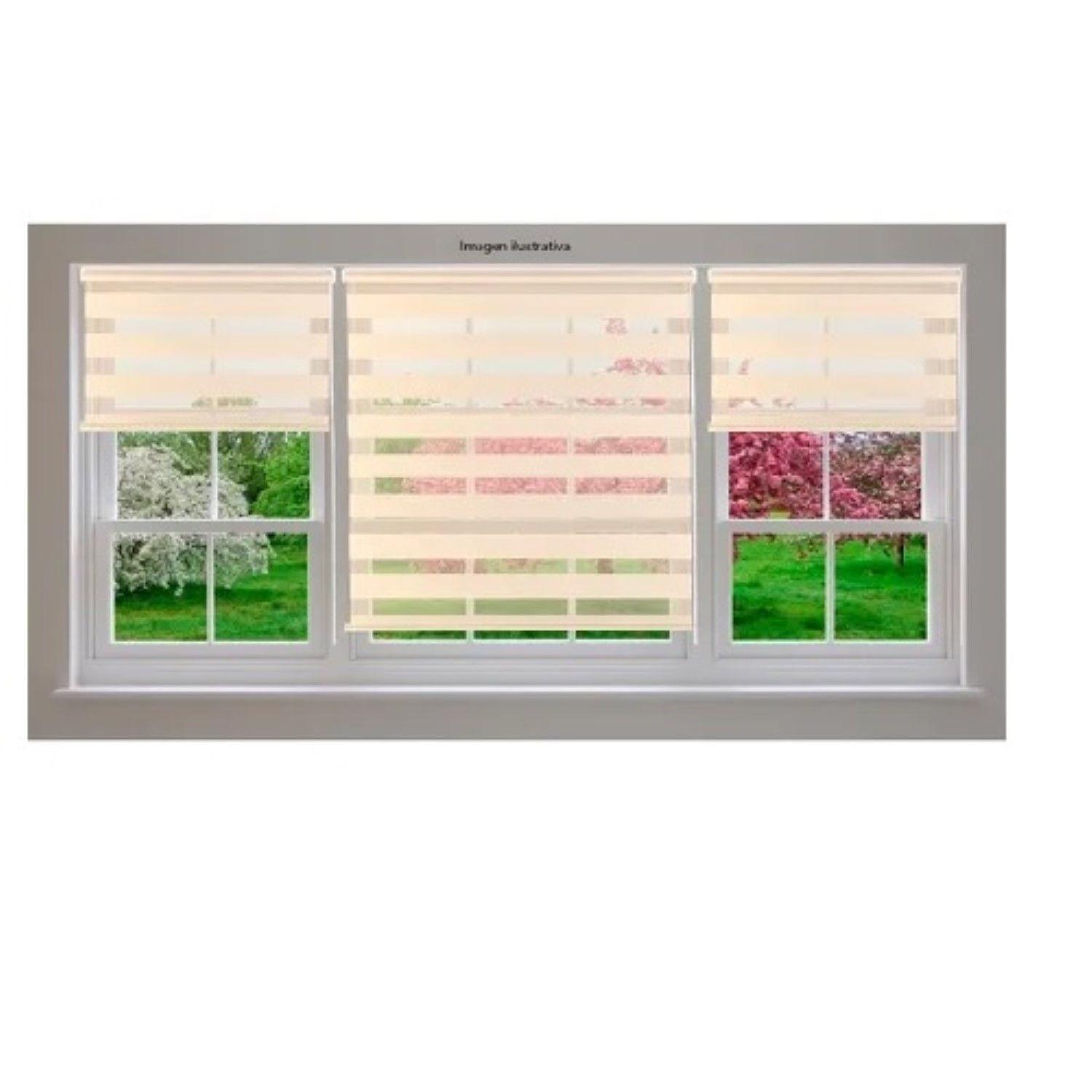 Cortina Roller Dia y Noche Lumax 0.8 X 1.6 mts Beige-3