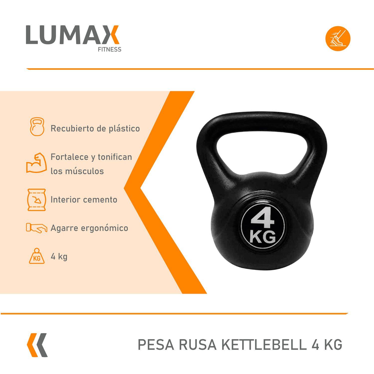 Pesa Rusa Kettlebell 4kg Entrenamiento Crossfit Fitness-1