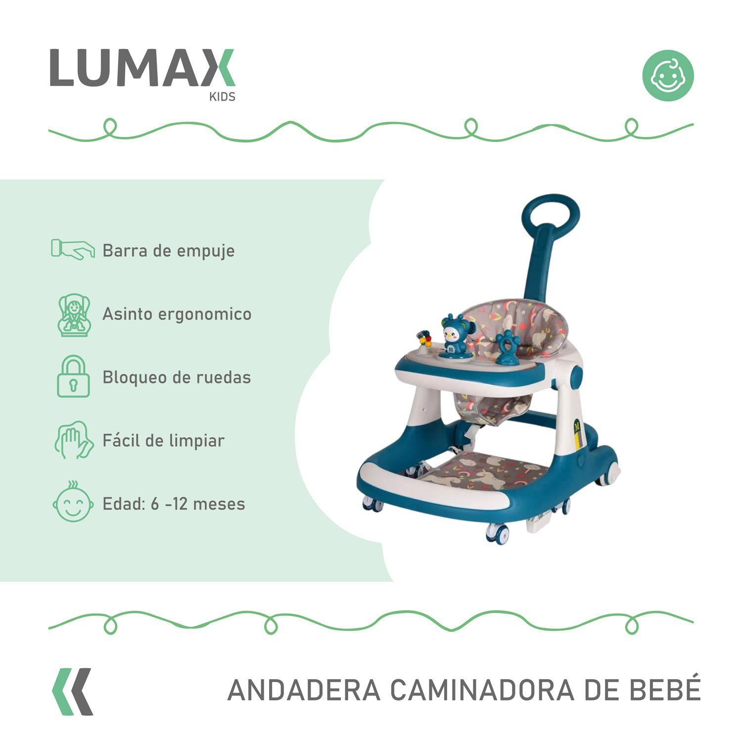 Andadera Caminadora De Bebé Multifuncional Anti caida Unisex-1
