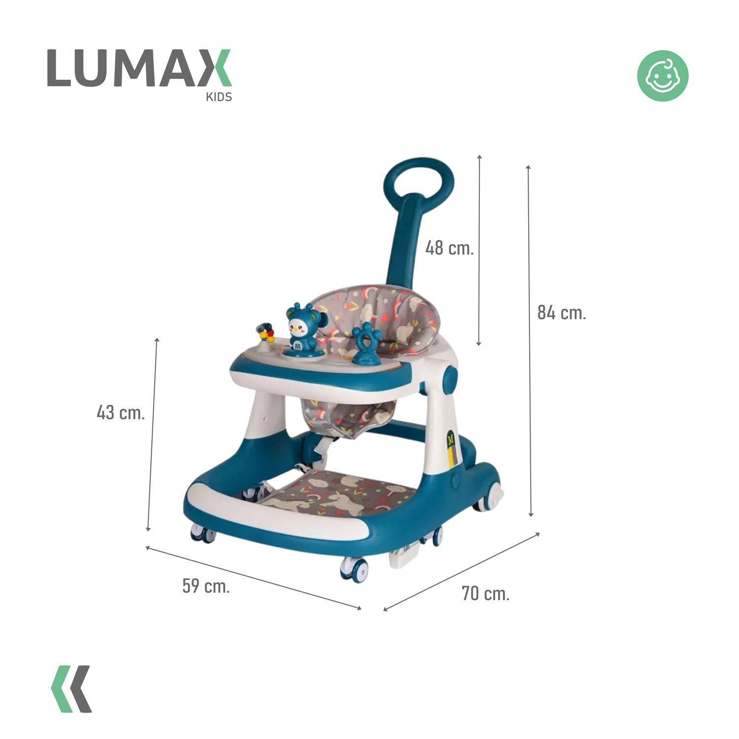 Andadera Caminadora De Bebé Multifuncional Anti caida Unisex-2