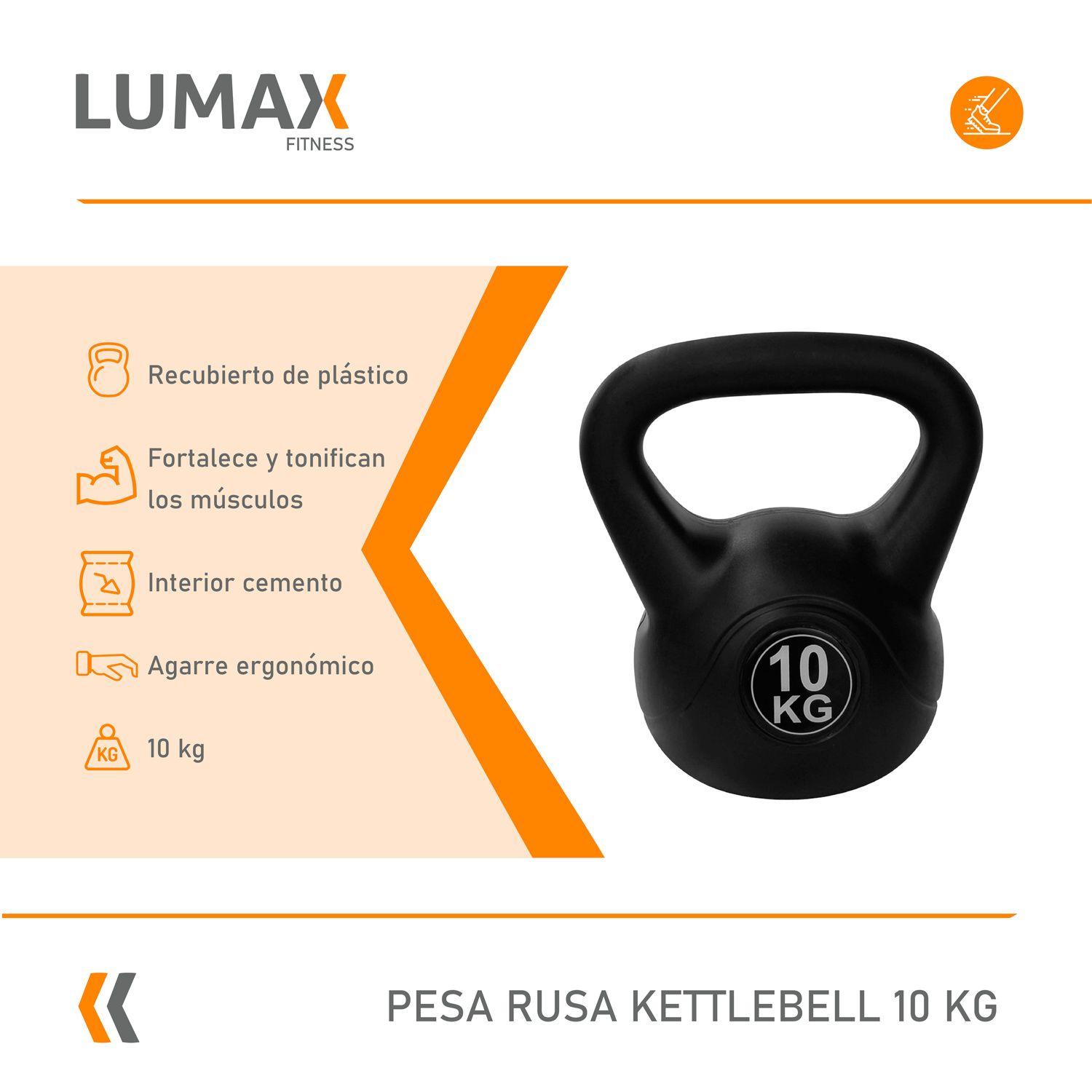 Set Par de Pesas Rusas Kettlebell 10kg Entrenamiento-2