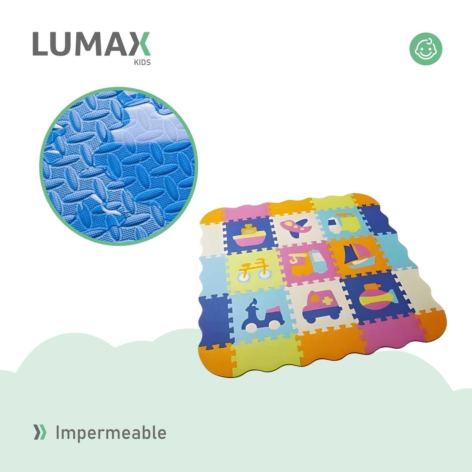 Piso Alfombra Goma Eva Con Bordes Corral Bebes-6