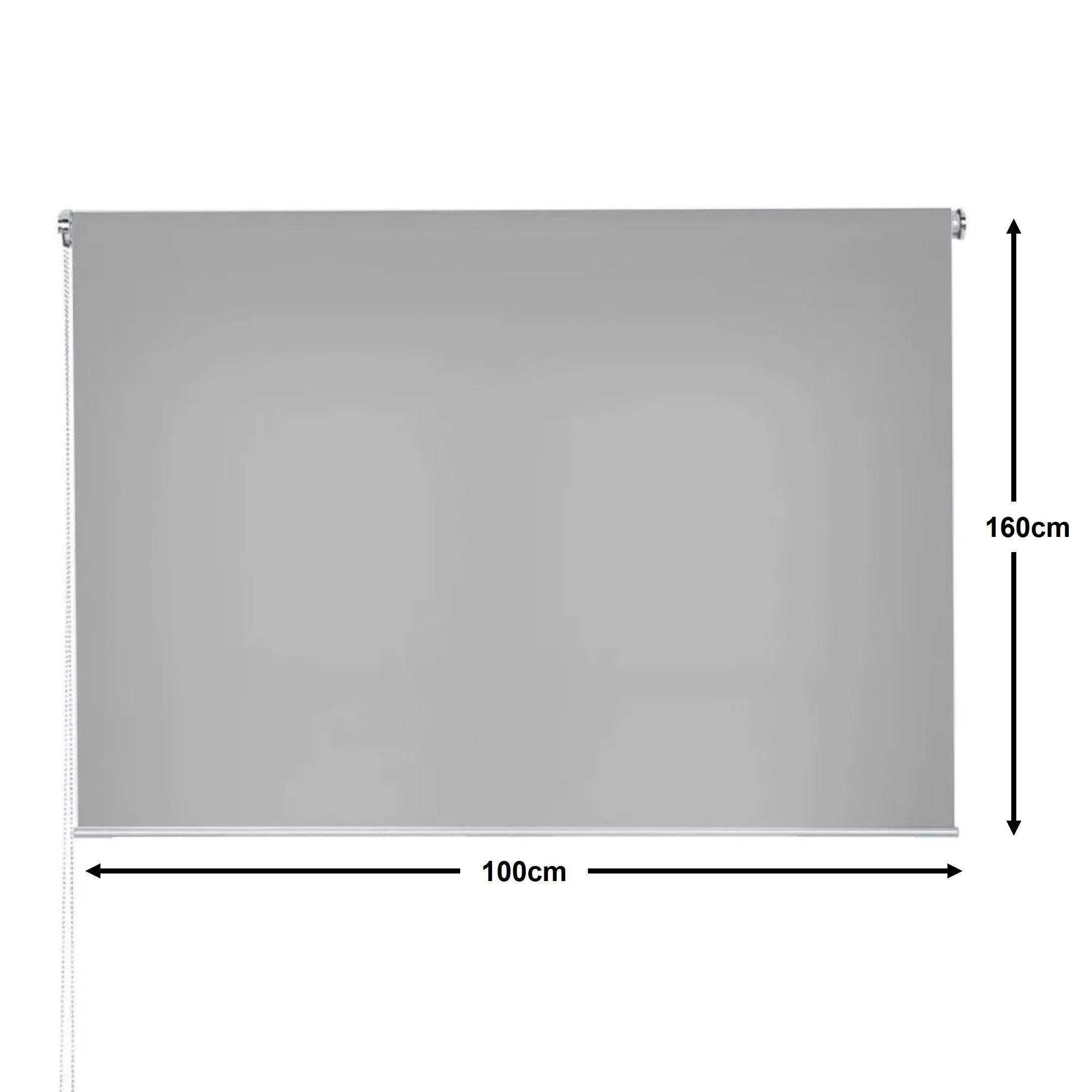 Cortina Roller Rustica Lumax 1.0 X 1.6 mts Gris-4