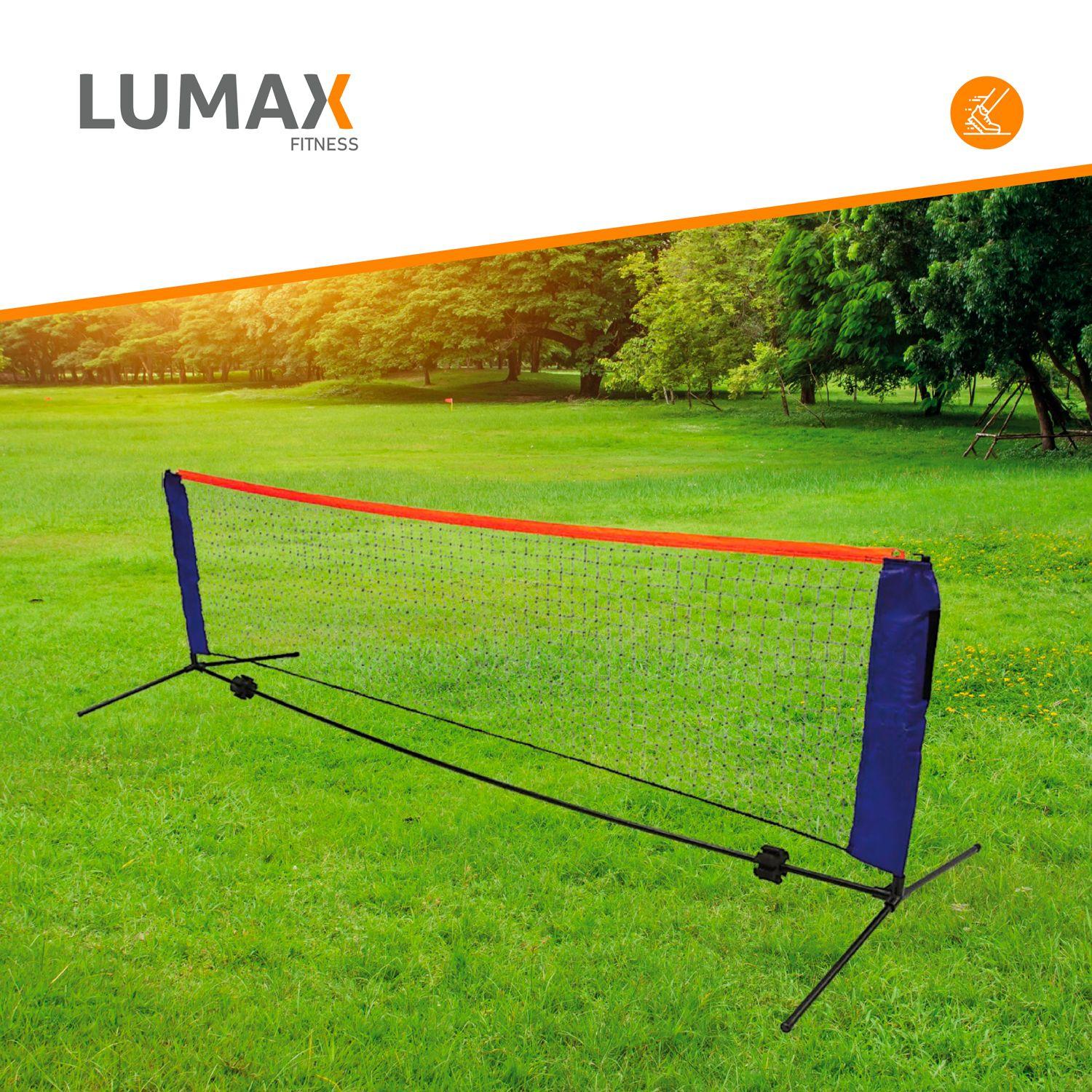 Red de Futbol Tenis y Badminton con Bolso 3,1 m de largo-3