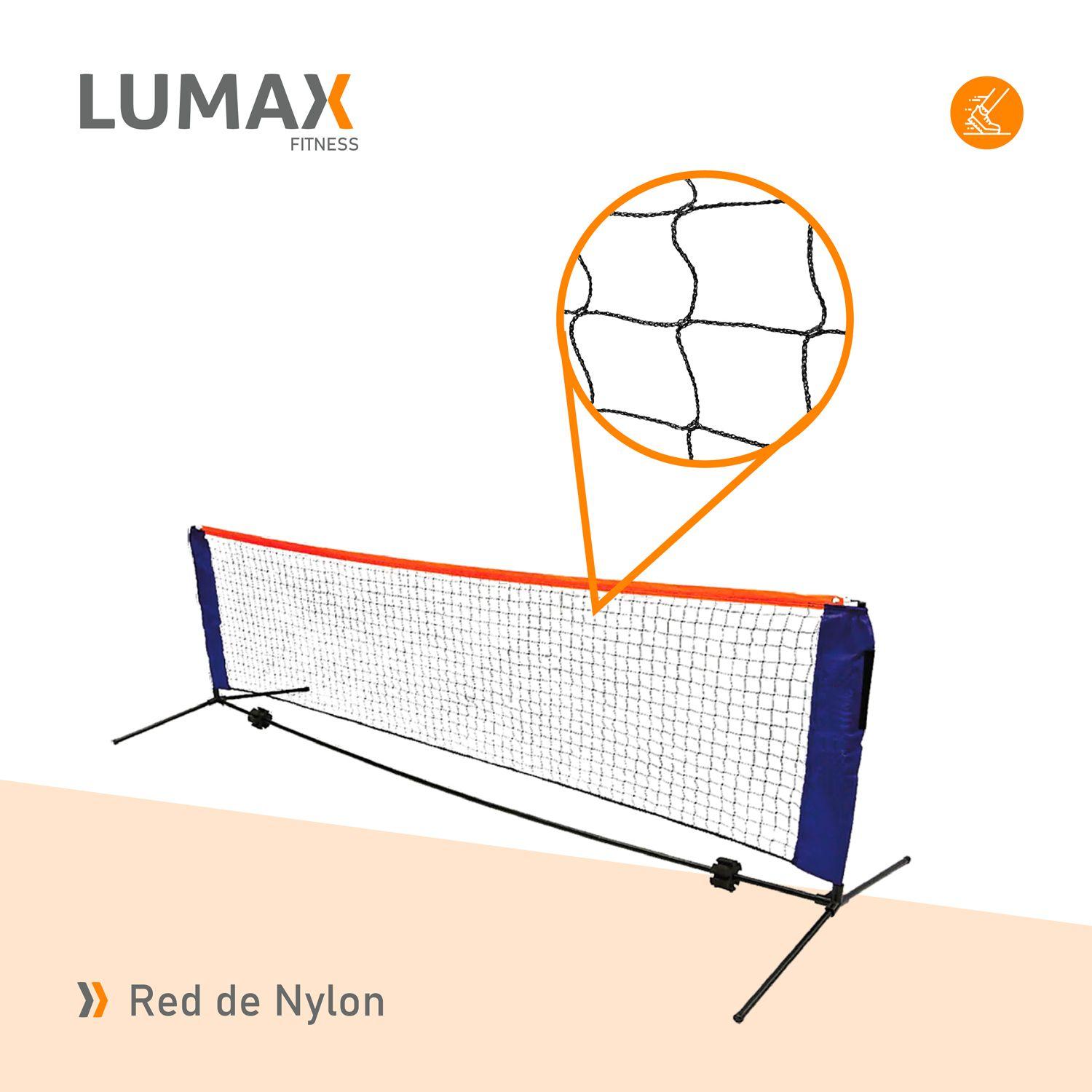 Red de Futbol Tenis y Badminton con Bolso 3,1 m de largo-4