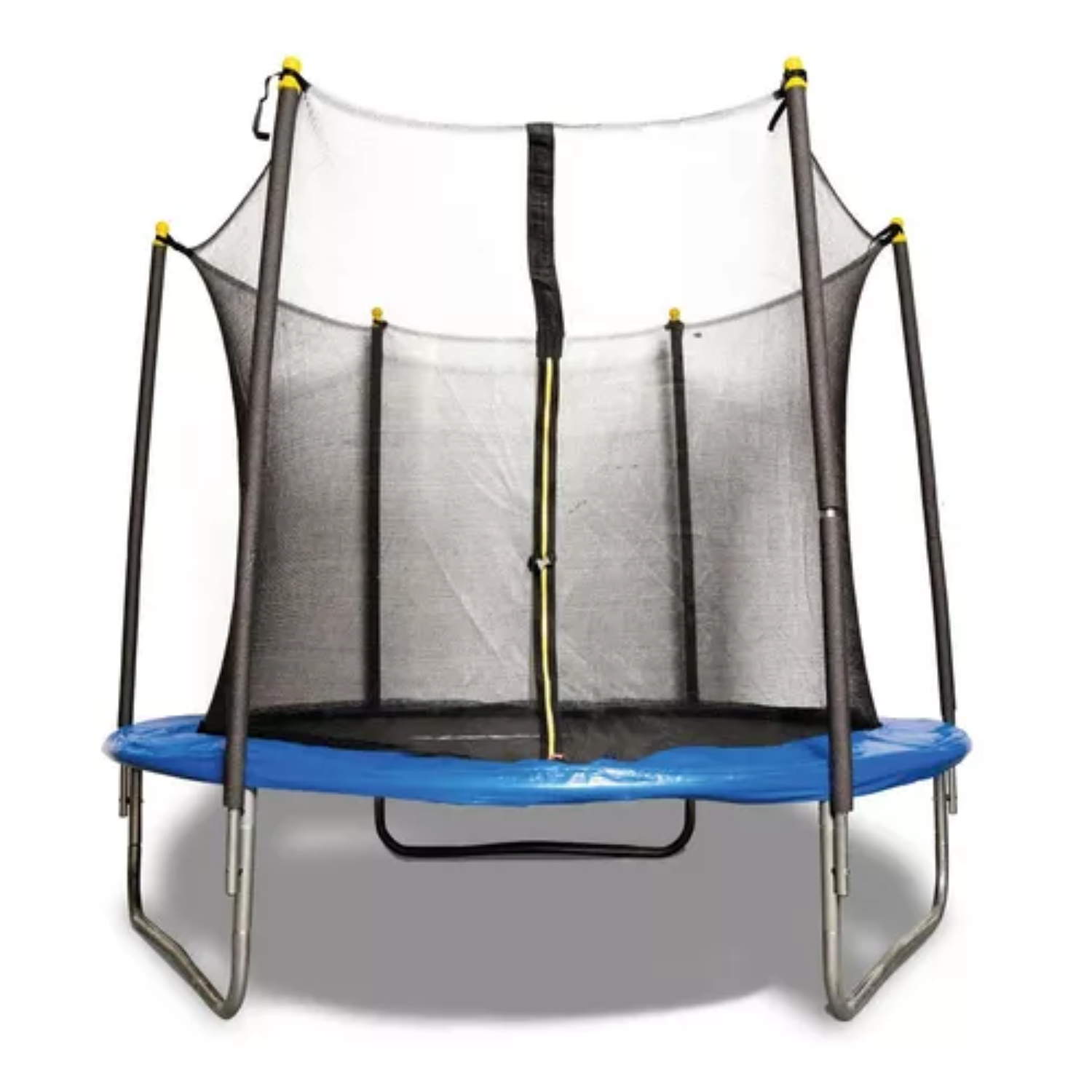 Cama Elastica 2.45 Metros Lona Negra Con Malla-0