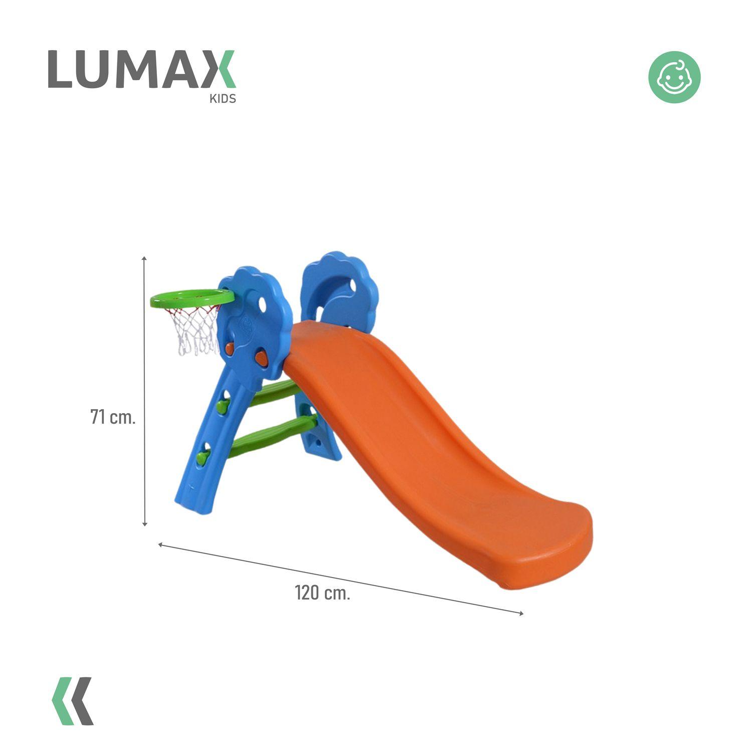 Juego para el Jardin Resbalin Infantil + Aro de Basket-2