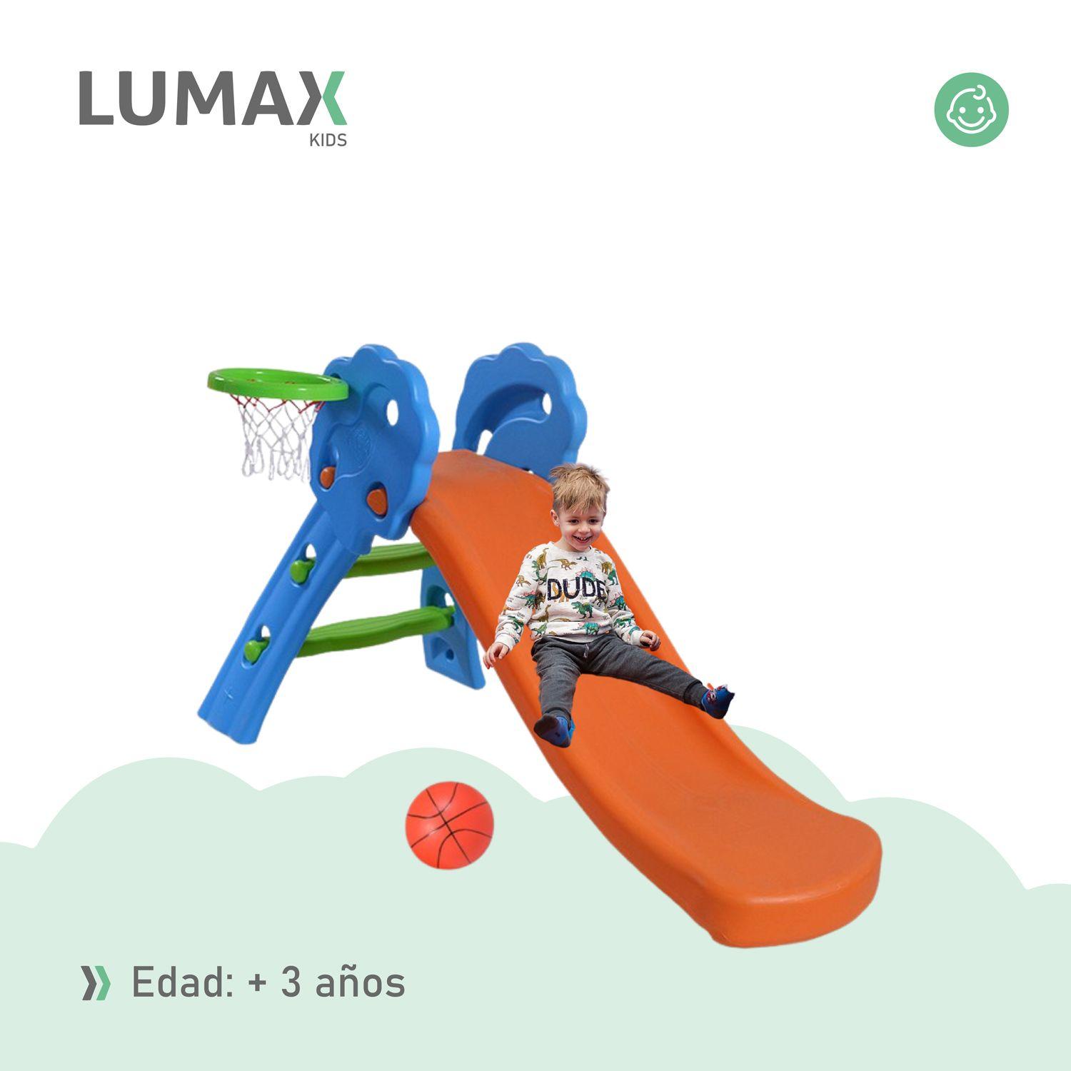 Juego para el Jardin Resbalin Infantil + Aro de Basket-6