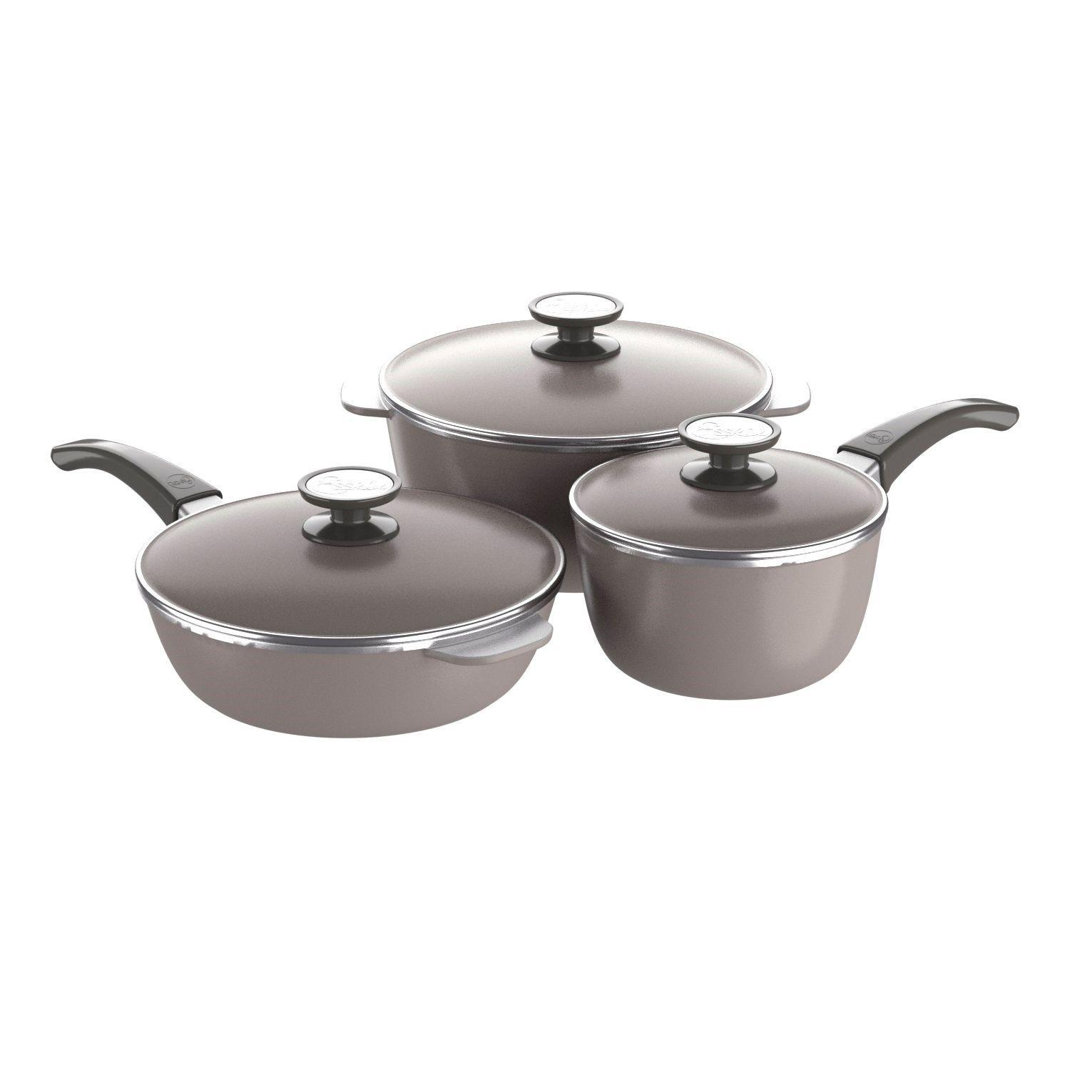 Bateria Essen 6 Piezas Olla Cacerola & Sarten Terra-0