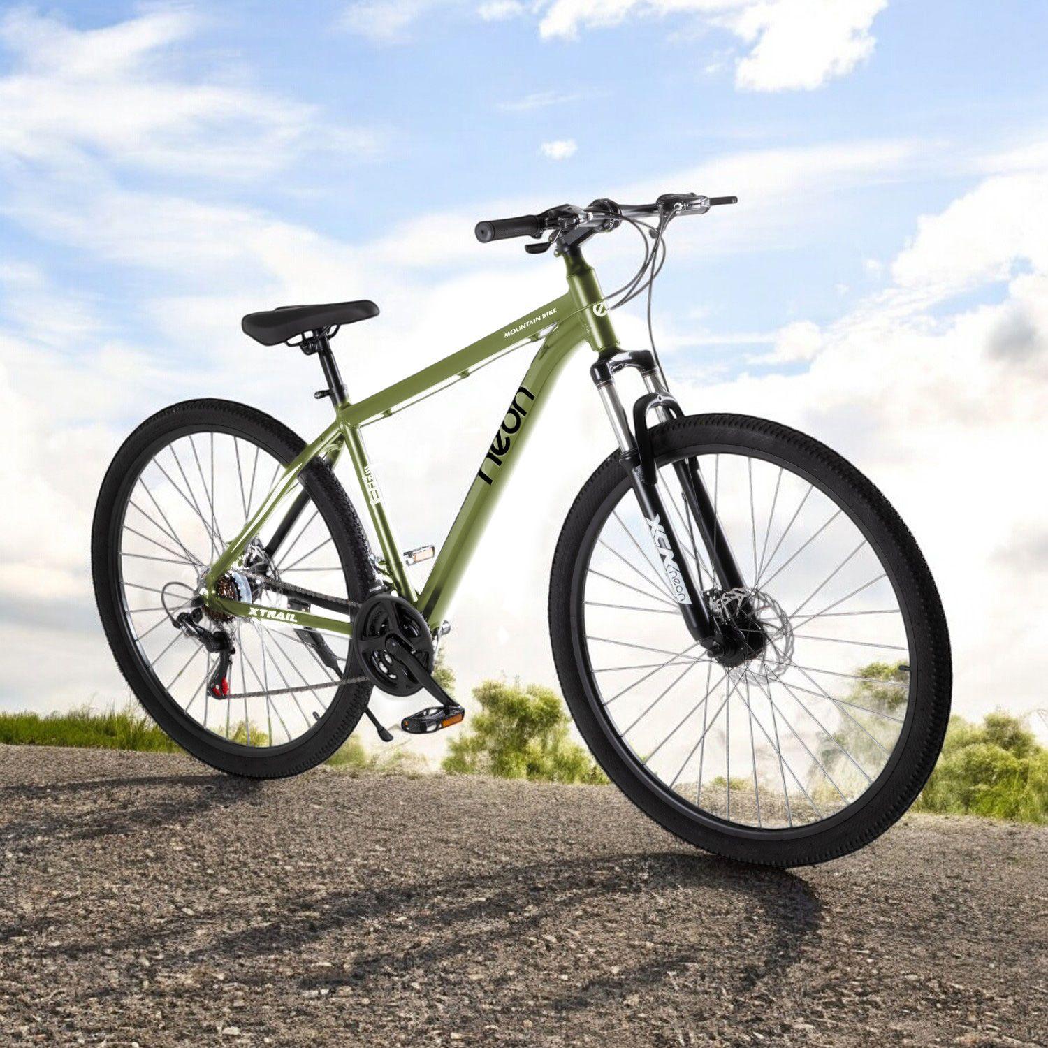 Bicicleta De Montaña Aro 26 Velocidades 21 verde-5