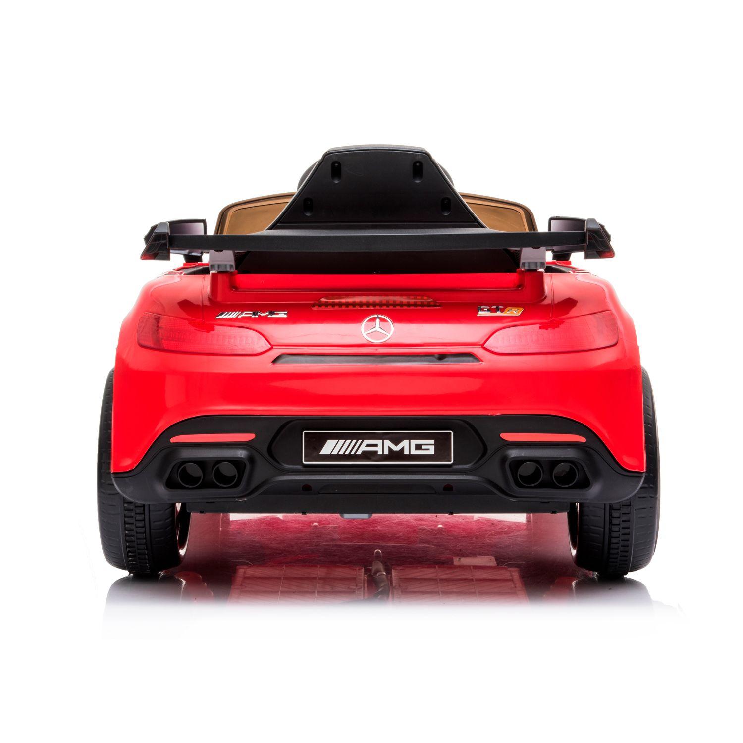 Auto a Bateria Franquicia Mercedes Benz AMG GTR Rojo-3
