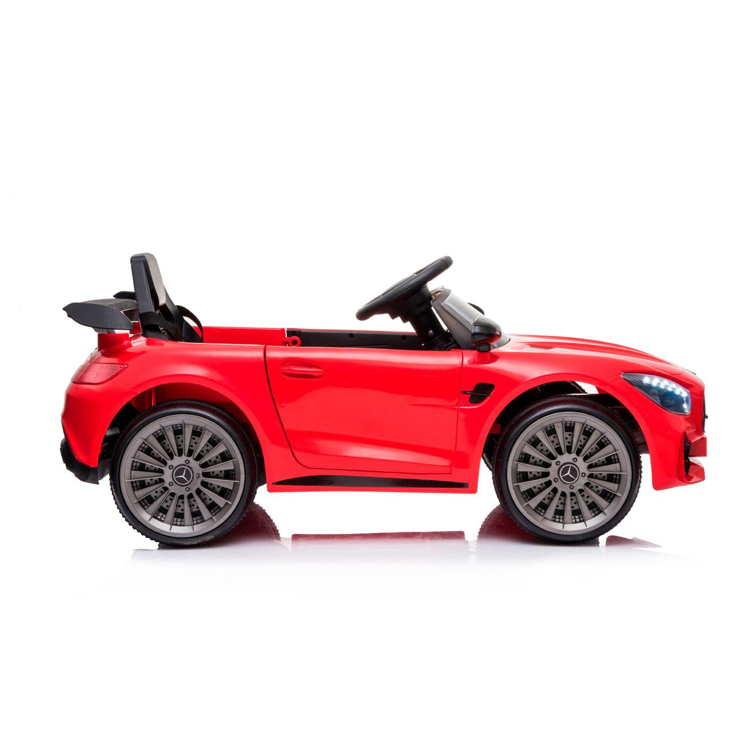 Auto a Bateria Franquicia Mercedes Benz AMG GTR Rojo-4