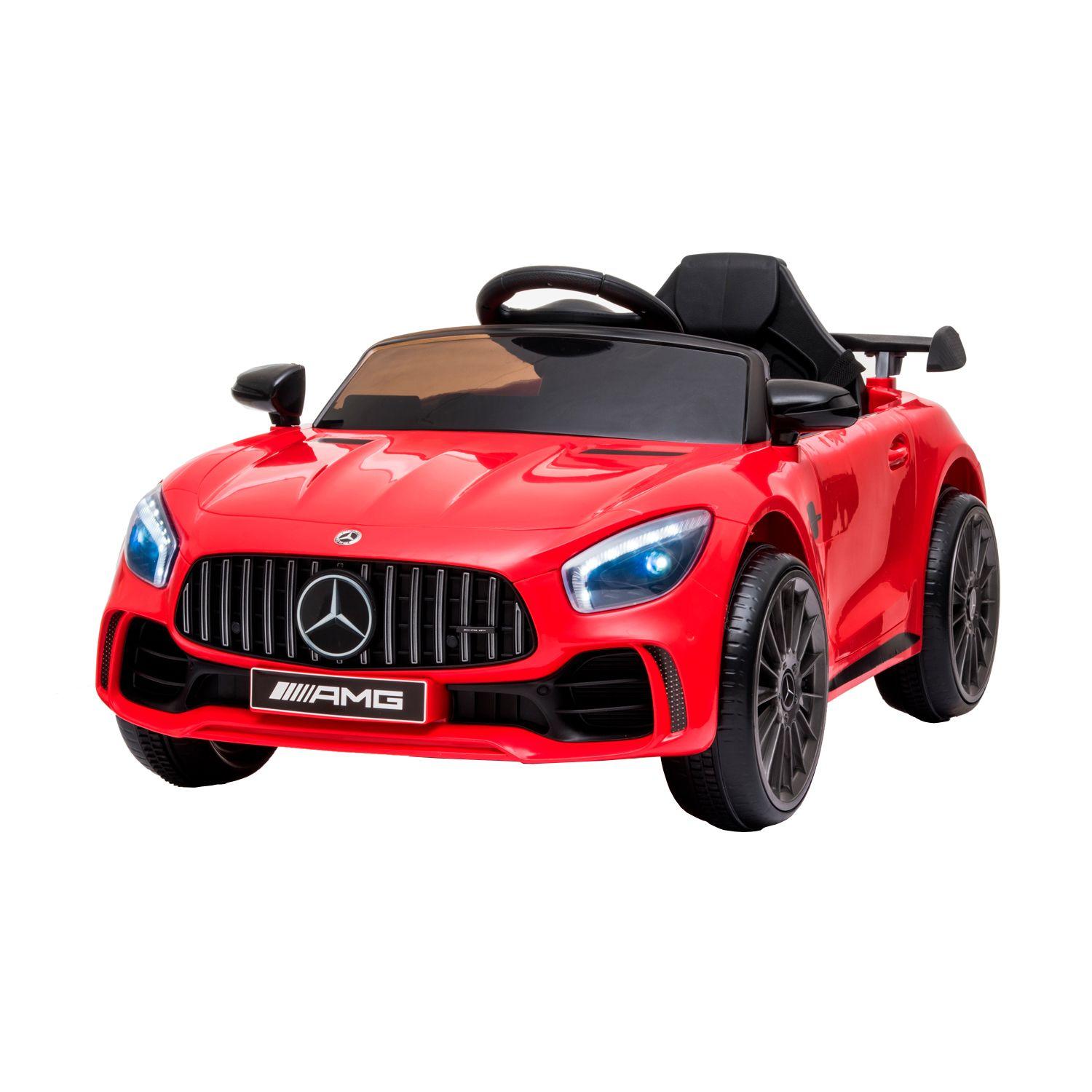 Auto a Bateria Franquicia Mercedes Benz AMG GTR Rojo-5