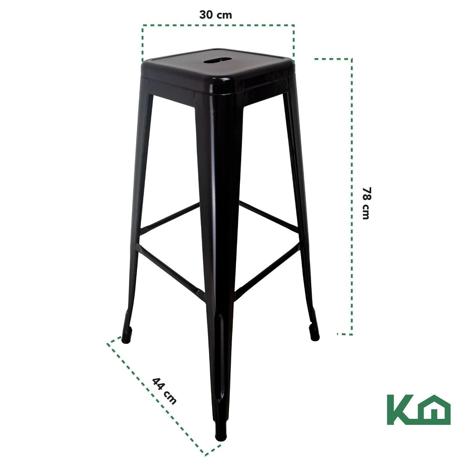 Piso Bar Silla Tolix Metalica Colores Hogar-3