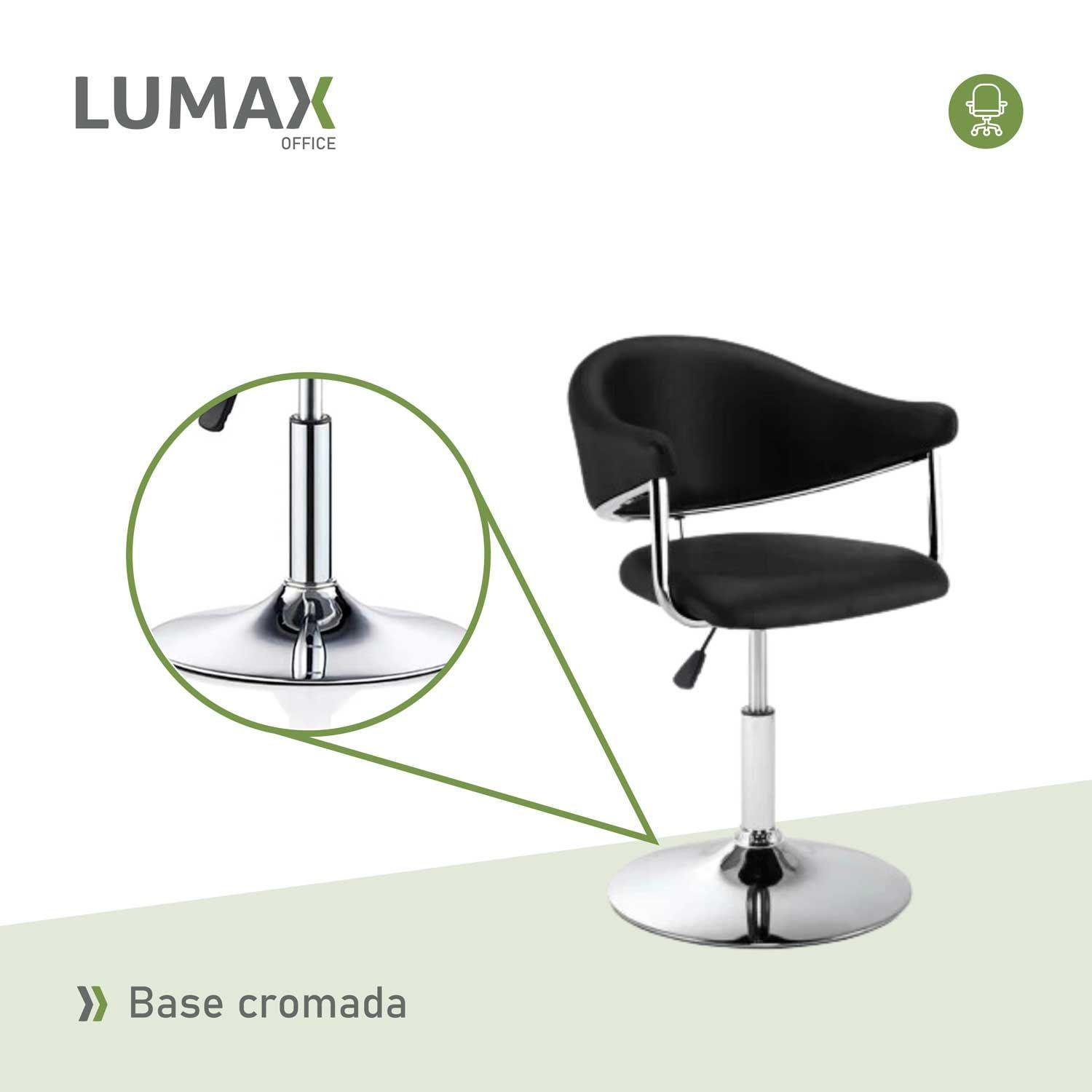 Poltrona Tipo Sillon Butaca Negra Comedor y Oficina-6