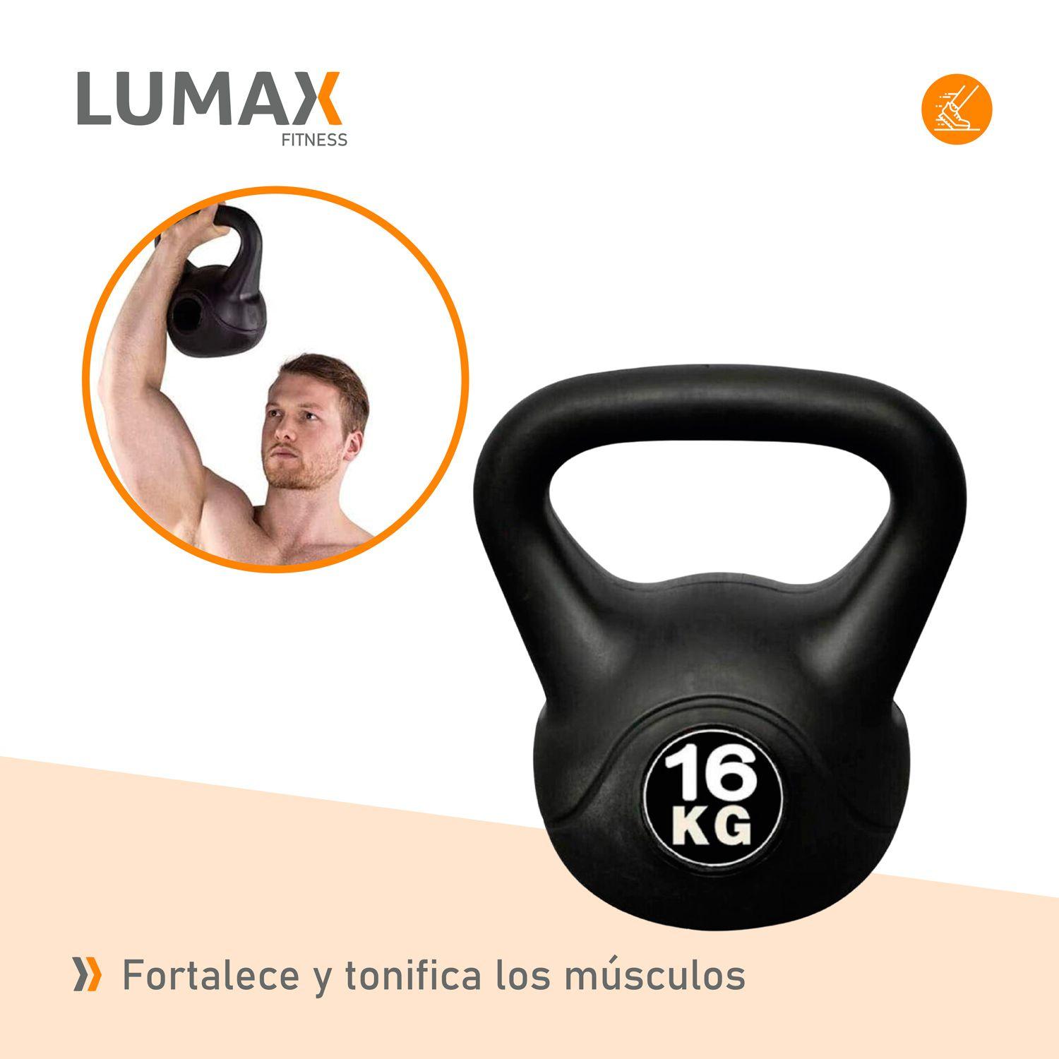 Set Par de Pesas Rusas Kettlebell 16kg Entrenamiento-5