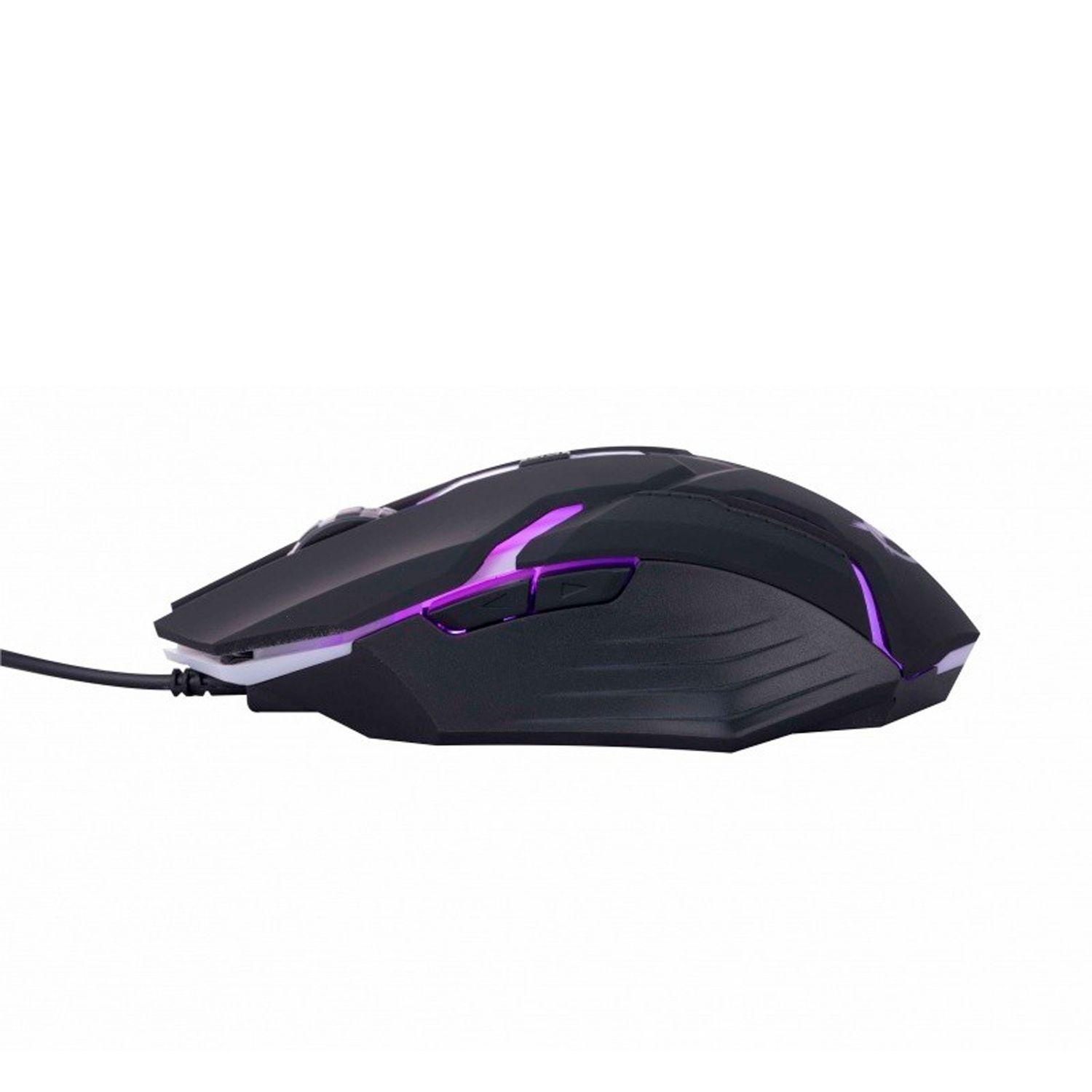Mouse Gamer USB X-Lizzard DPI Variable Luces LED-3