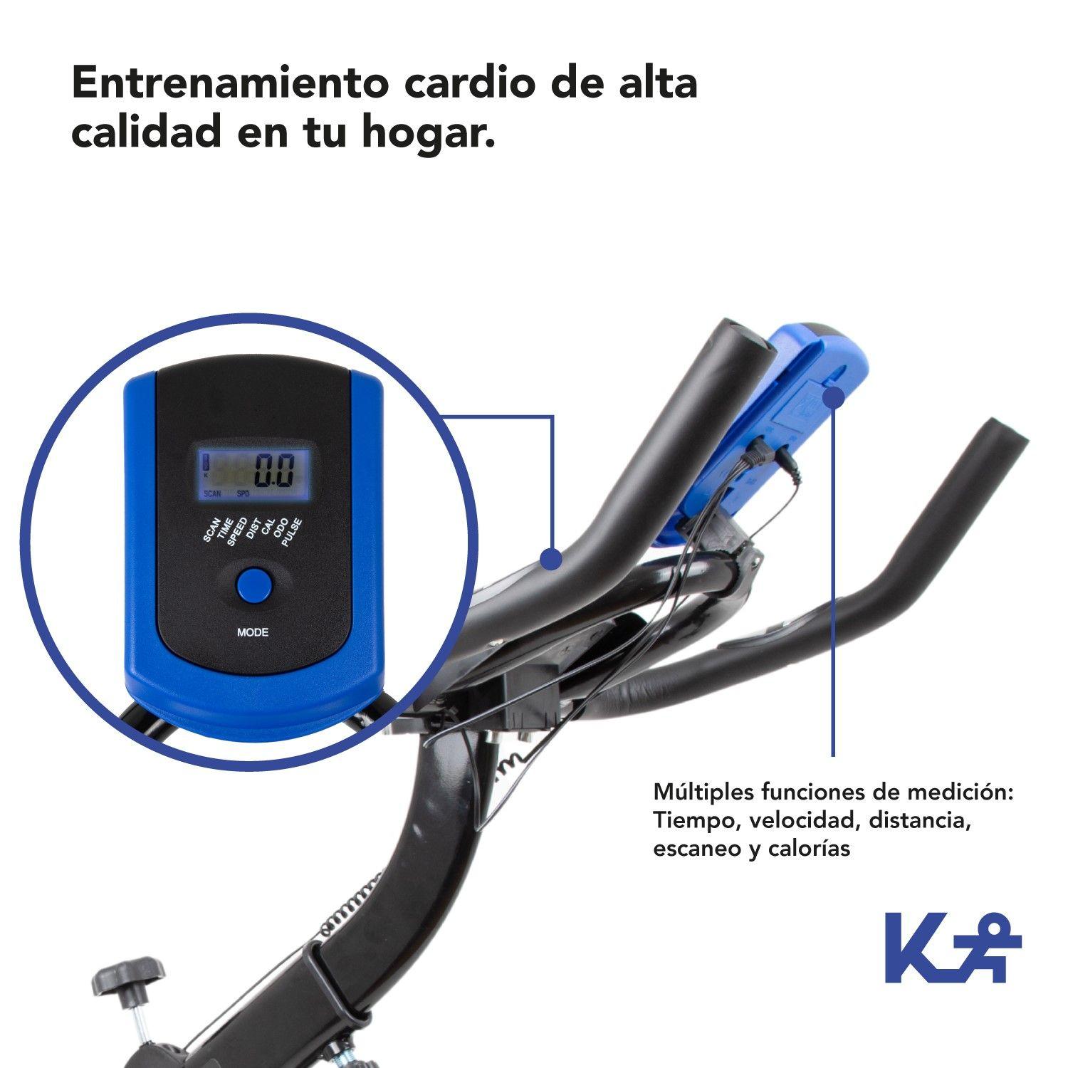 Bicicleta Estatica Fija Spinning Cardio Y Fitness 6 kg-2