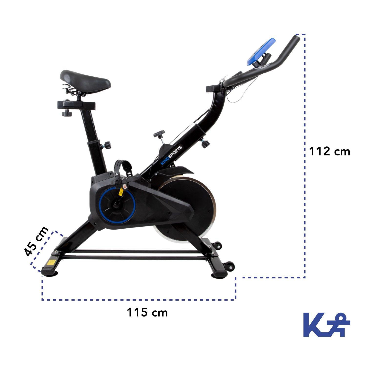Bicicleta Estatica Fija Spinning Cardio Y Fitness 6 kg-4
