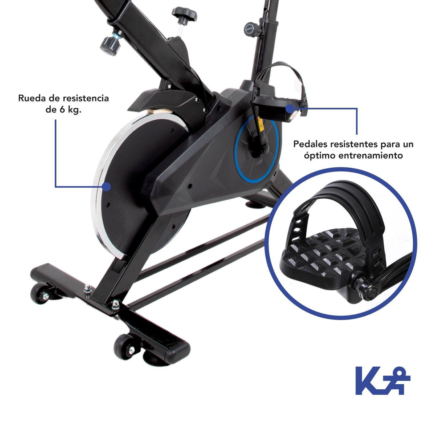 Bicicleta Estatica Fija Spinning Cardio Y Fitness 6 kg-7