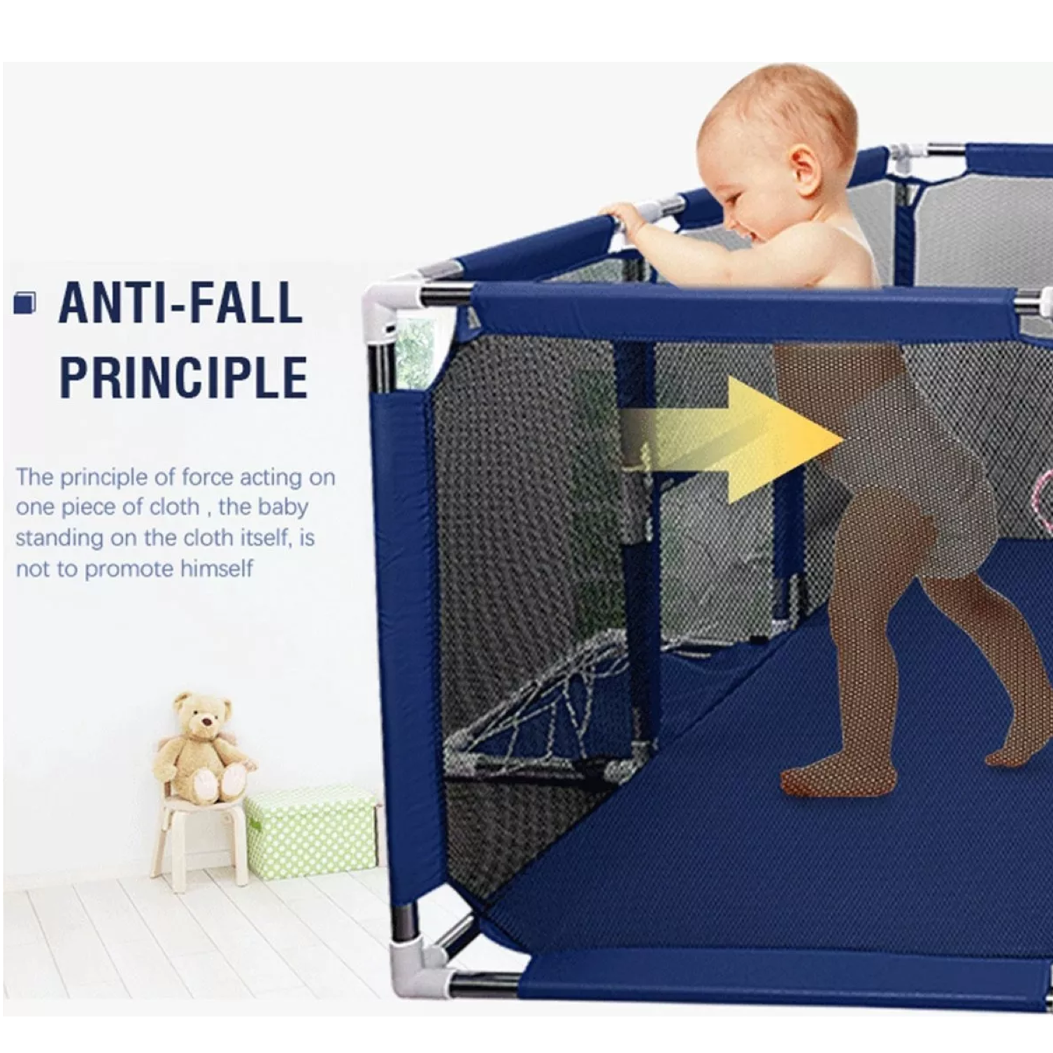 Corralito Para Bebe Corral De Gimnasio De Juegos Infantil-7
