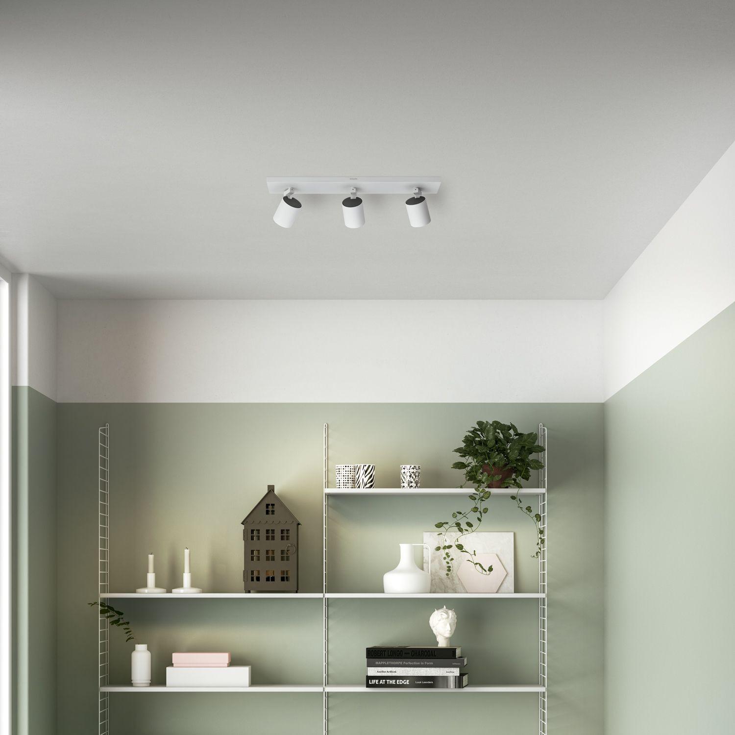 Aplique de Techo Philips Runner 3 Spots Max 150W Blanco-4