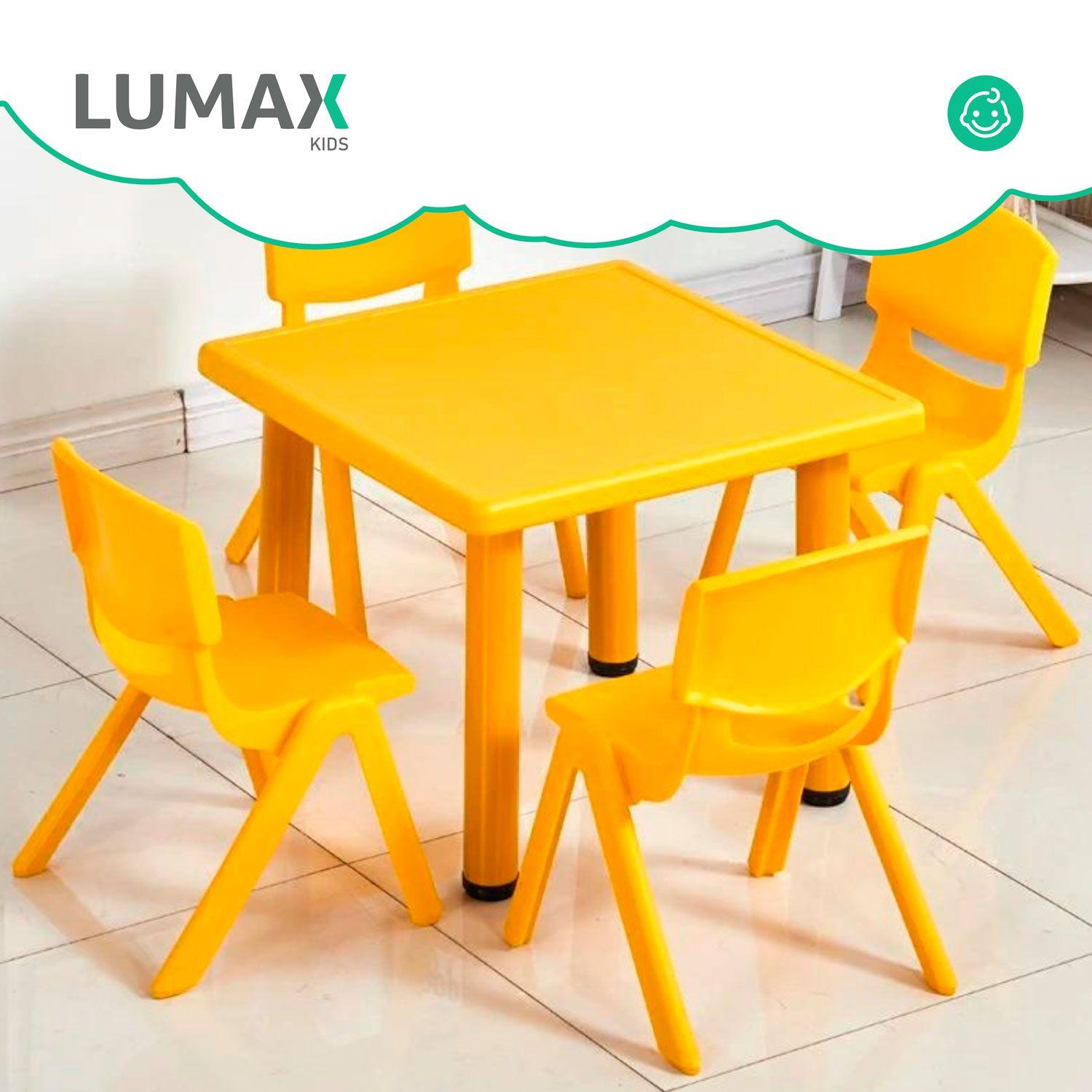 Silla de Plastico Infantil Hogar Jardin Niños MeTinca-3
