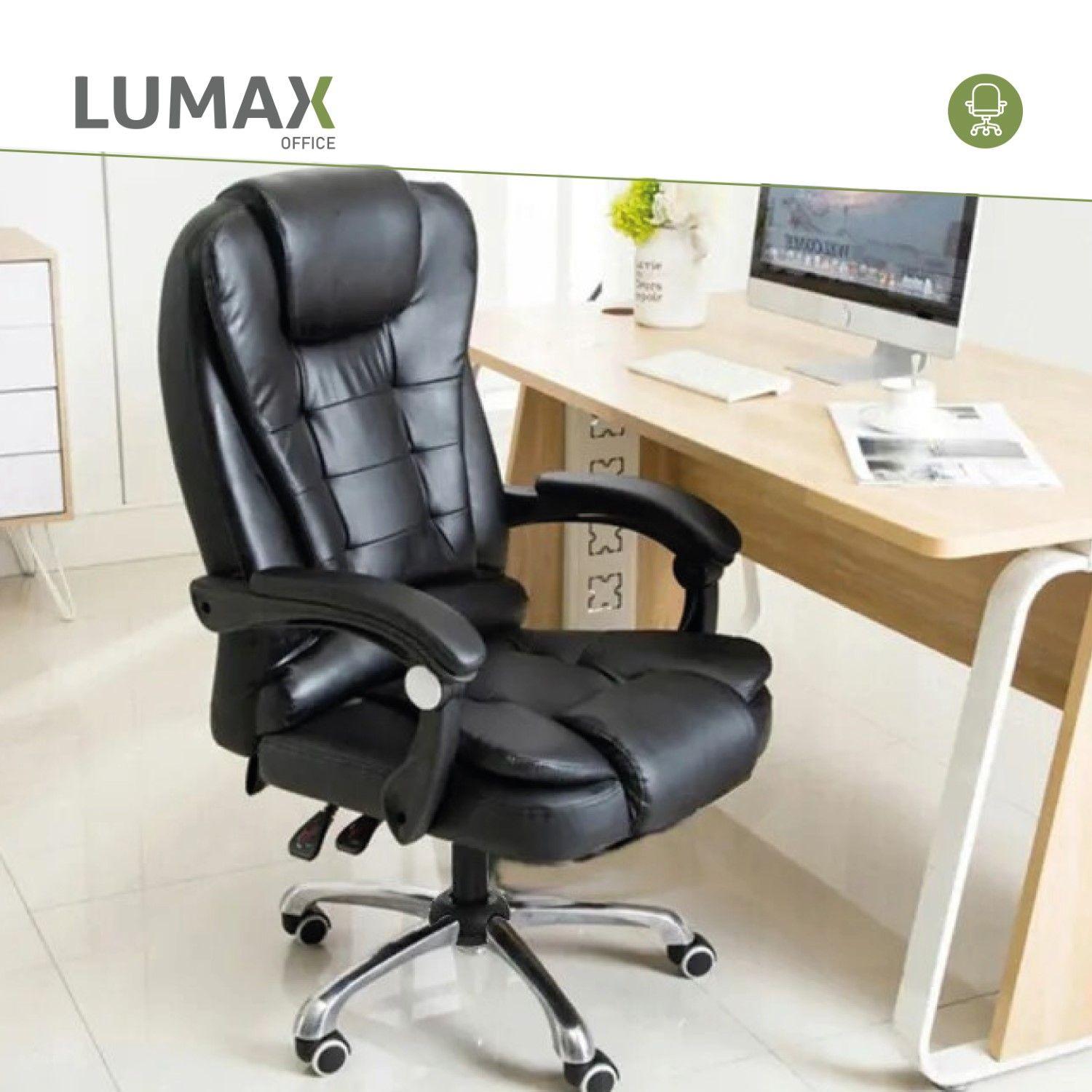 Silla Ejecutiva Escritorio Miles Premium Color Negro-3