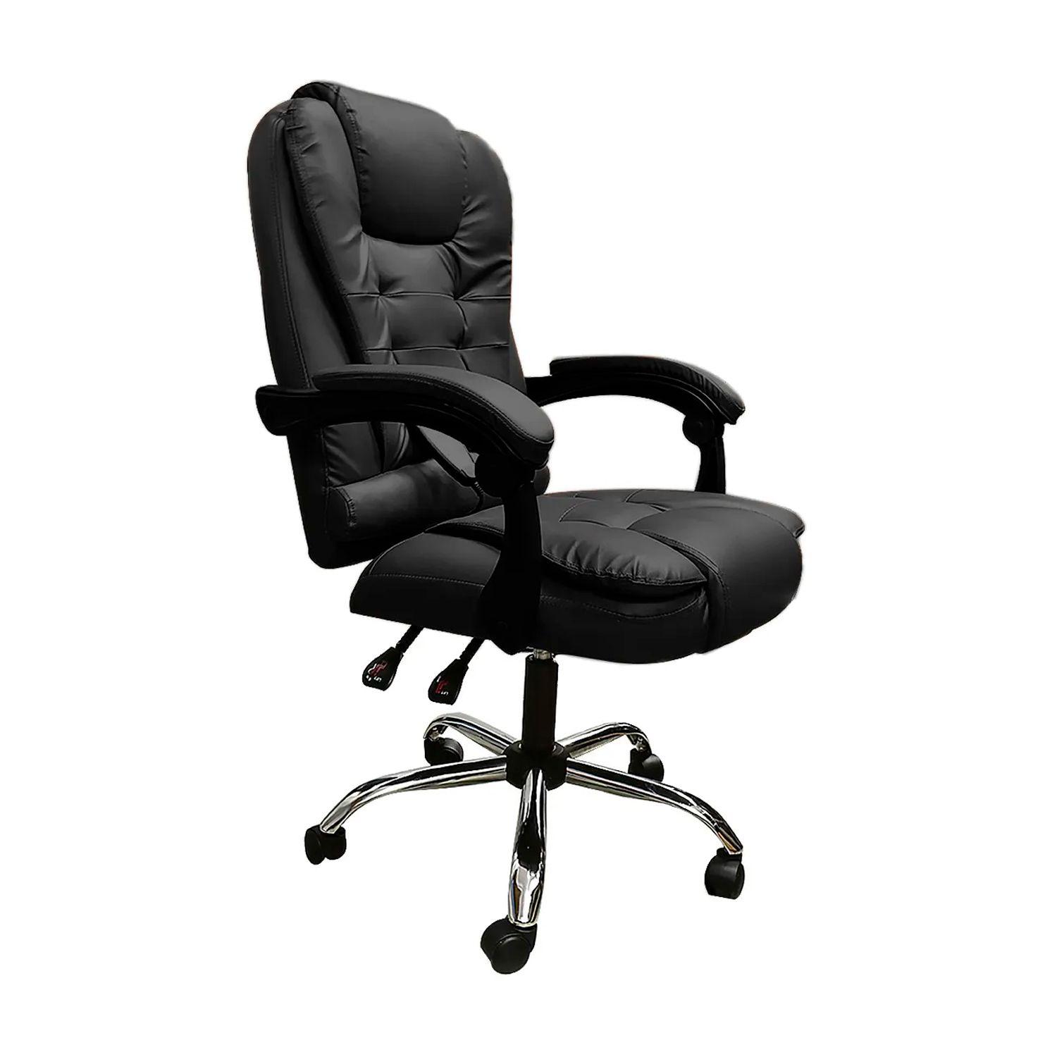 Silla Ejecutiva Escritorio Miles Premium Color Negro-7