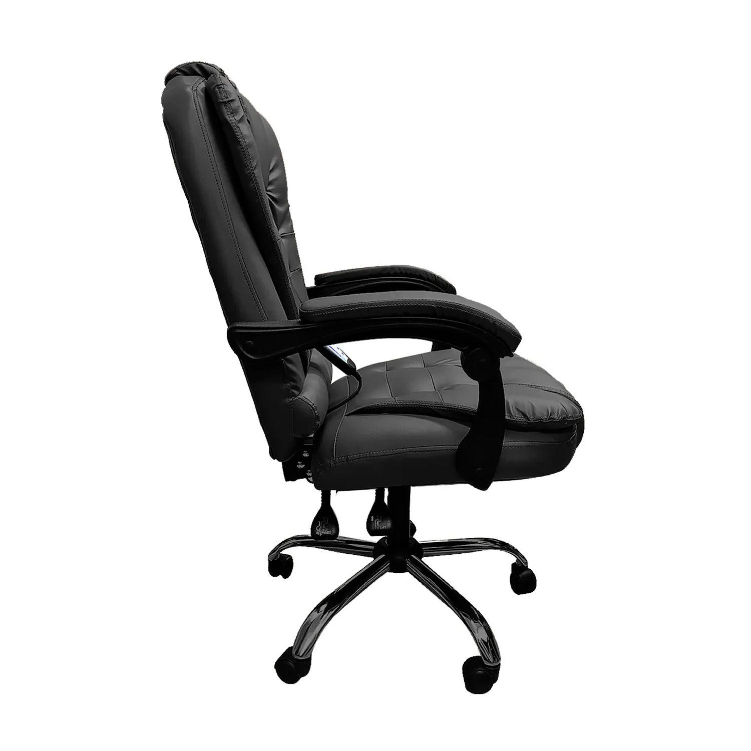 Silla Ejecutiva Escritorio Miles Premium Color Negro-3