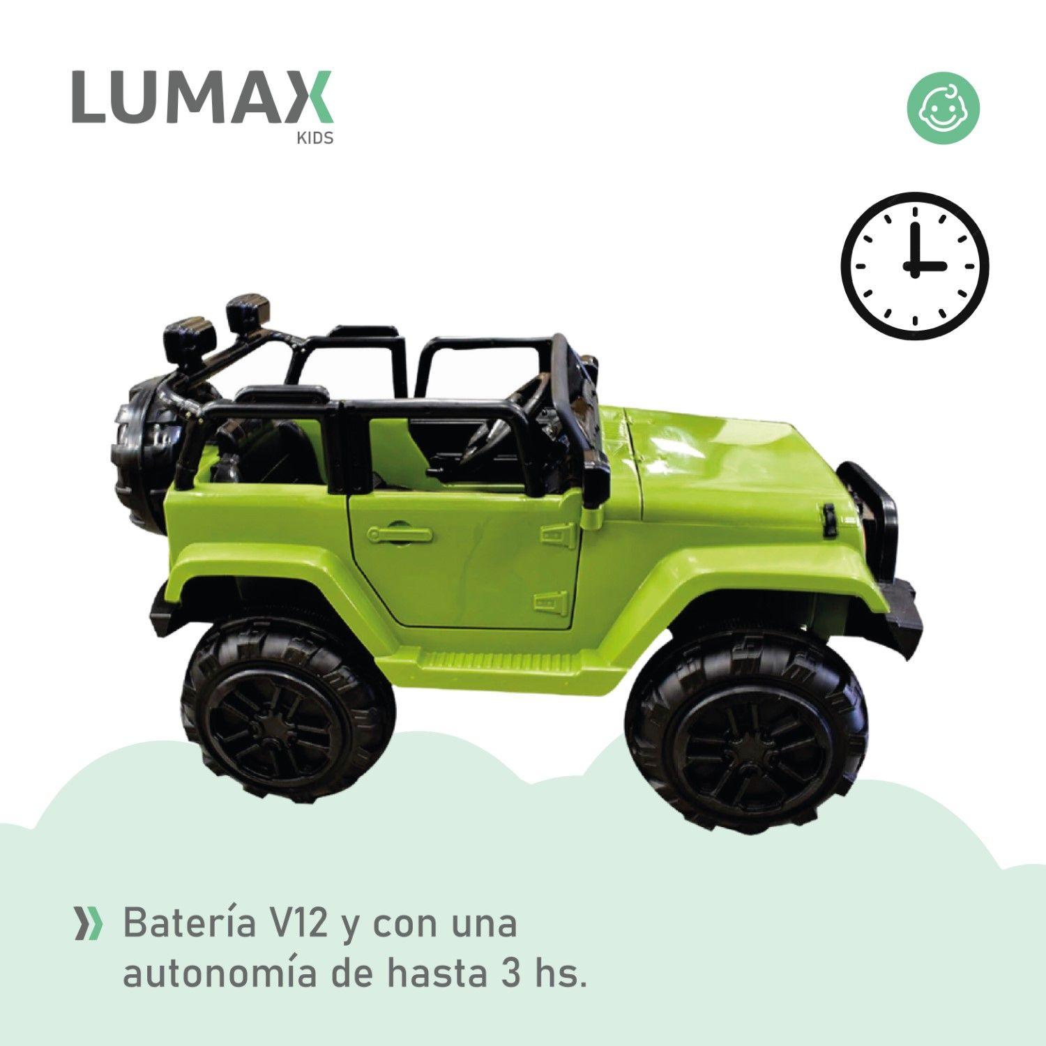 Auto A Bateria Jeep 12v Control Verde-6