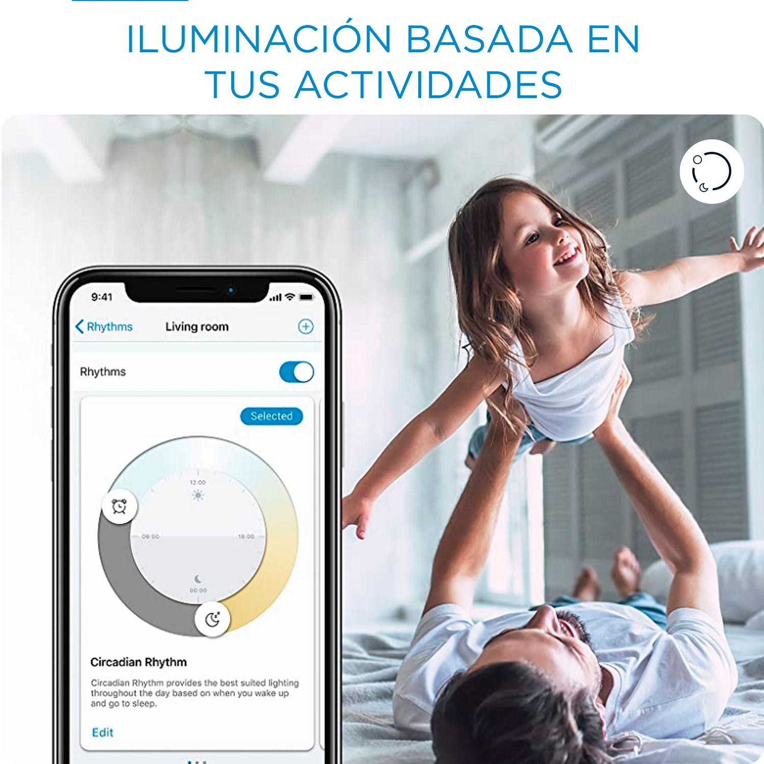 Ampolleta LED Inteligente WiZ Luz Fria & Calida 4.9W GU10 WiFi-3
