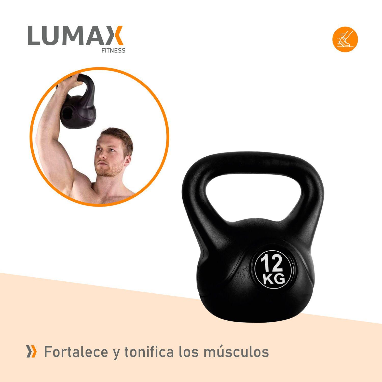 Set Par de Pesas Rusas Kettlebell 12kg Entrenamiento-5