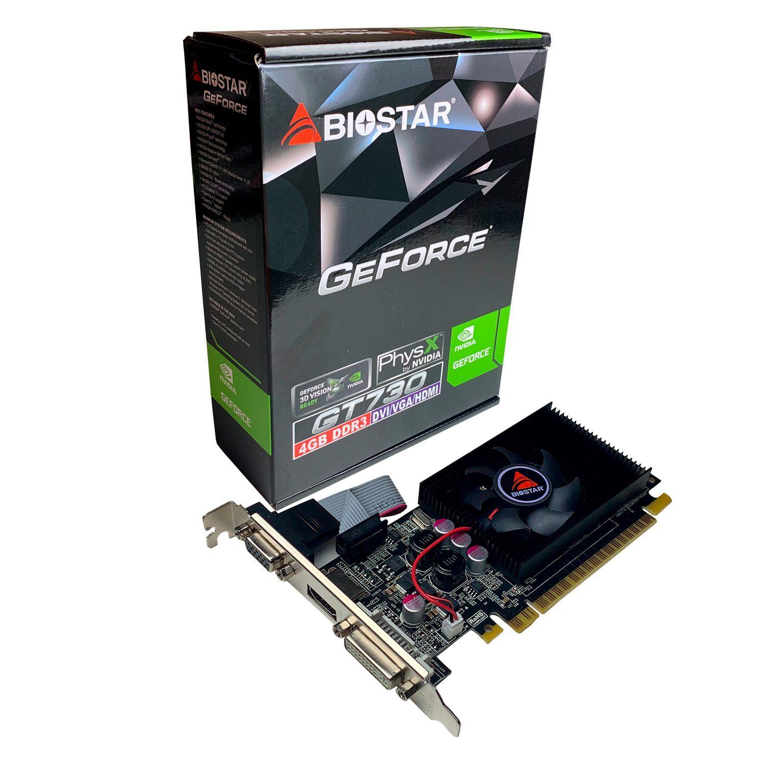 Tarjeta de Video Biostar nVidia GeForce GT730 4GB-0