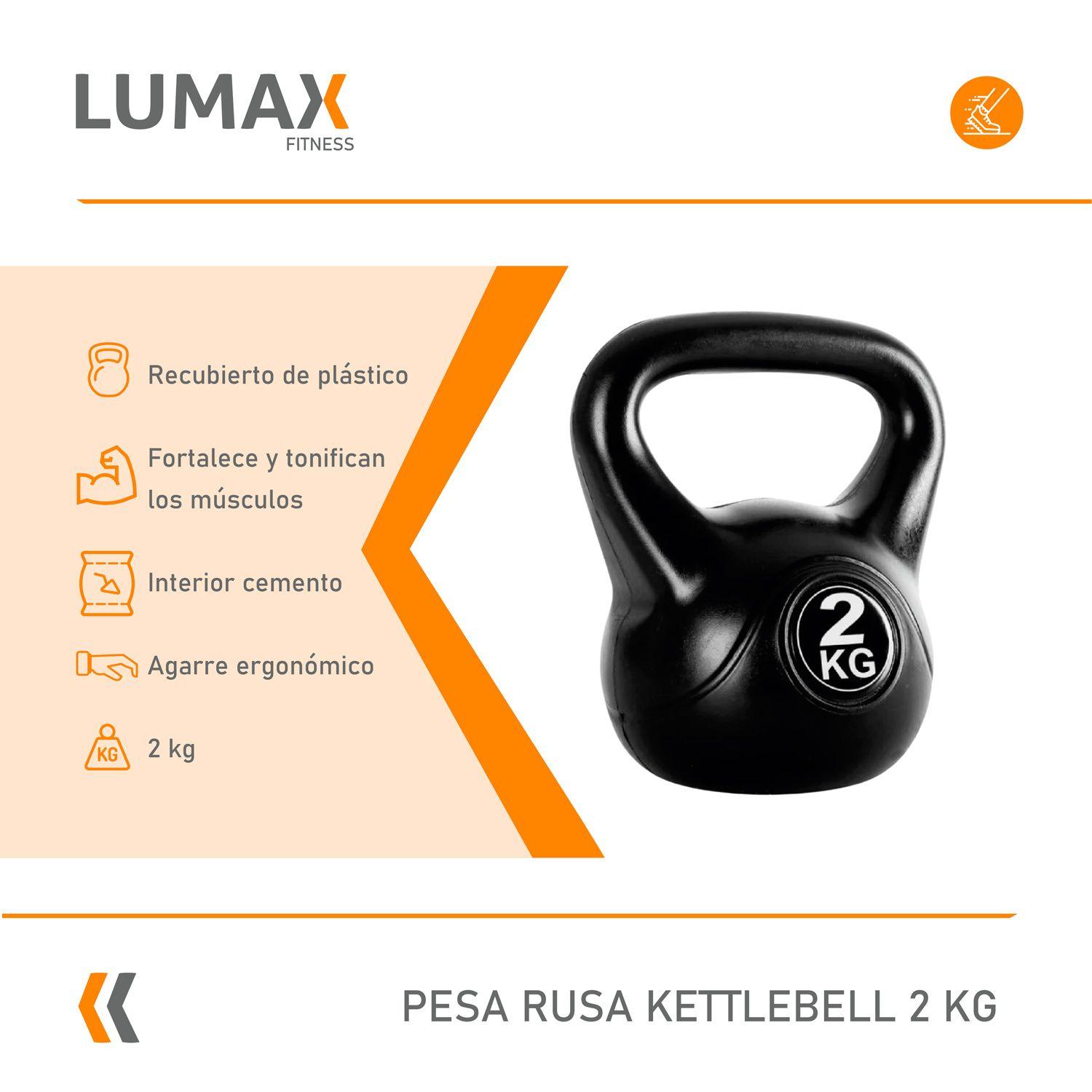 Set Par de Pesas Rusas Kettlebell 2kg Entrenamiento-2