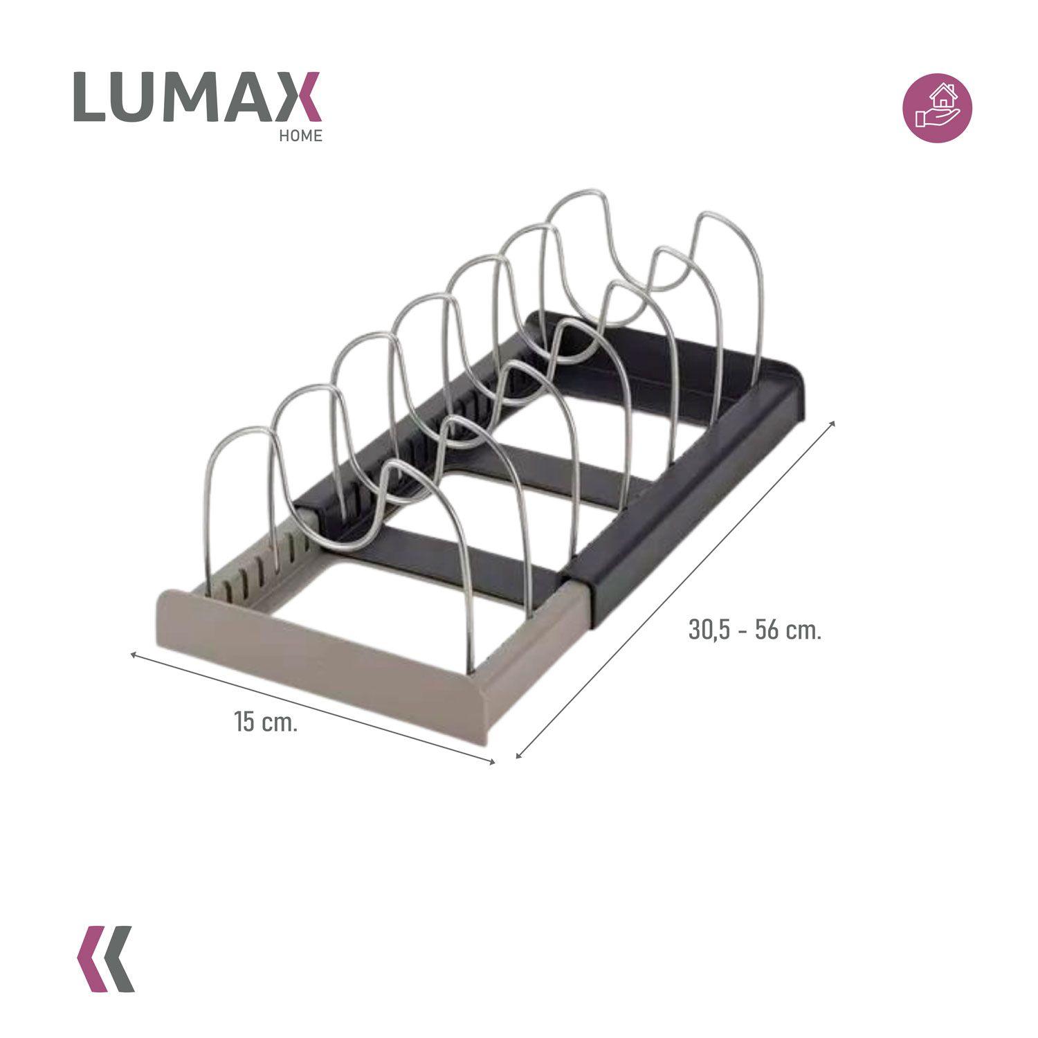 Rack Organizador De Ollas Expandible Menaje Tablas Tapas X L-2
