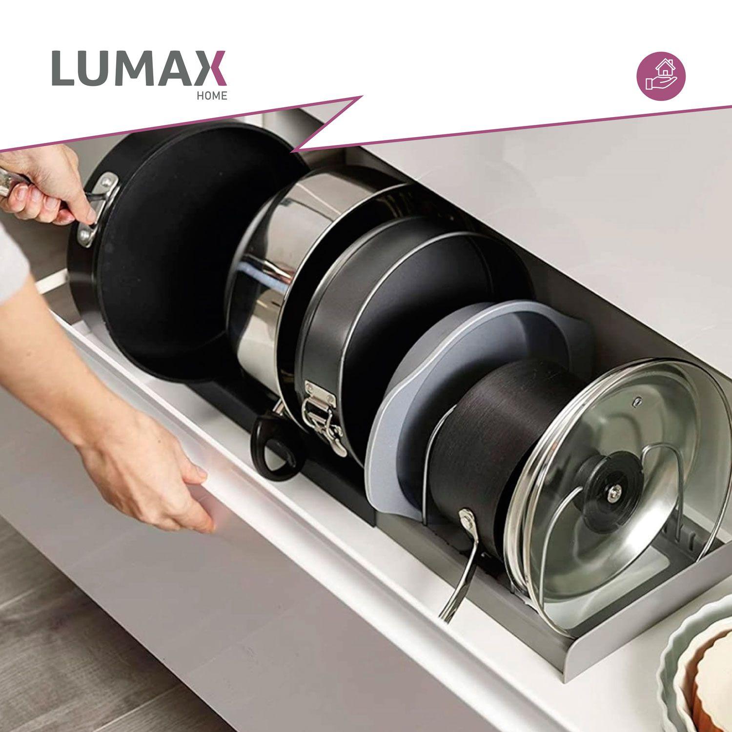 Rack Organizador De Ollas Expandible Menaje Tablas Tapas X L-3