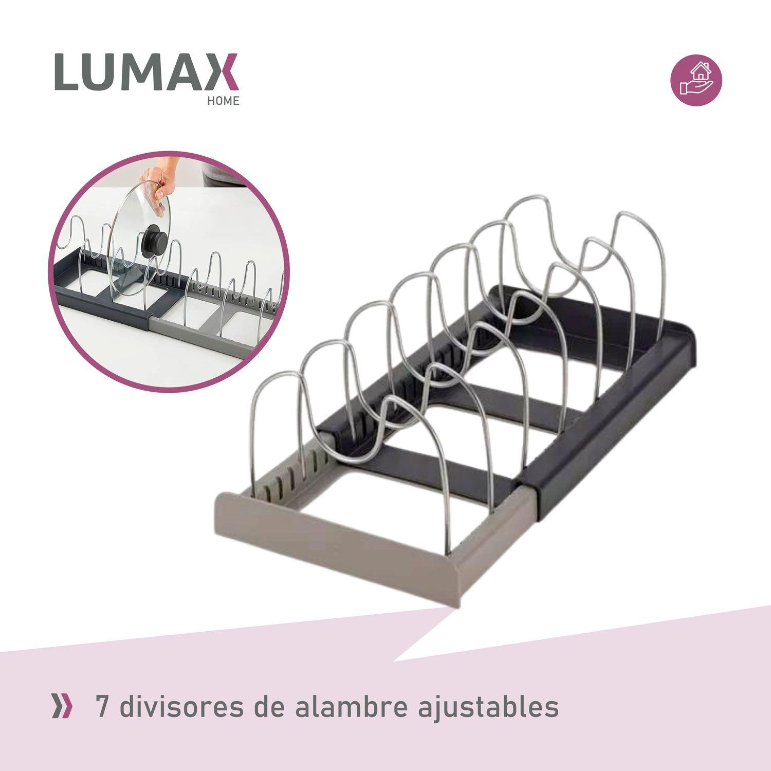 Rack Organizador De Ollas Expandible Menaje Tablas Tapas X L-5