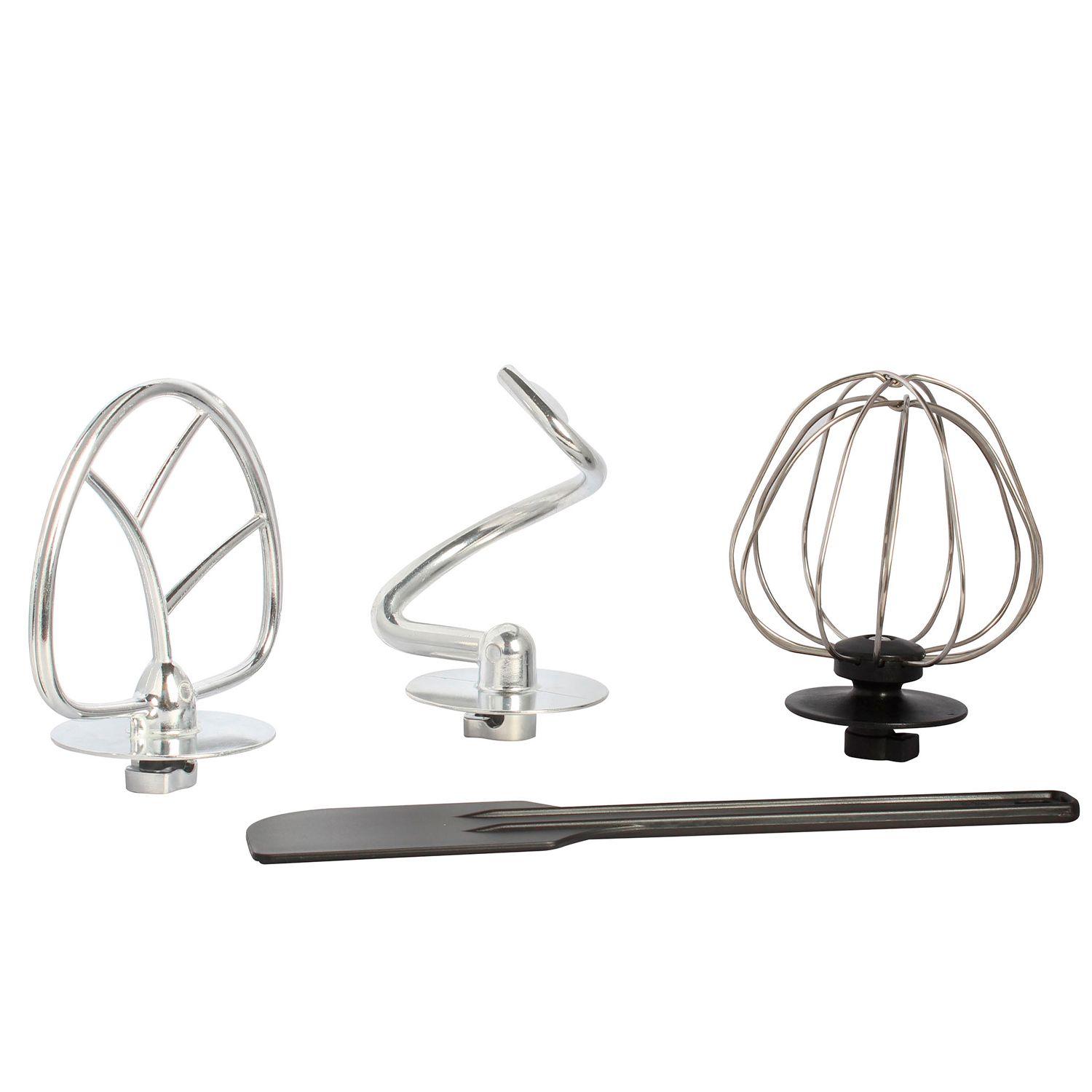 Batidora Planetaria IRT 700w Acero 3.5L 3 Paletas Roja-4