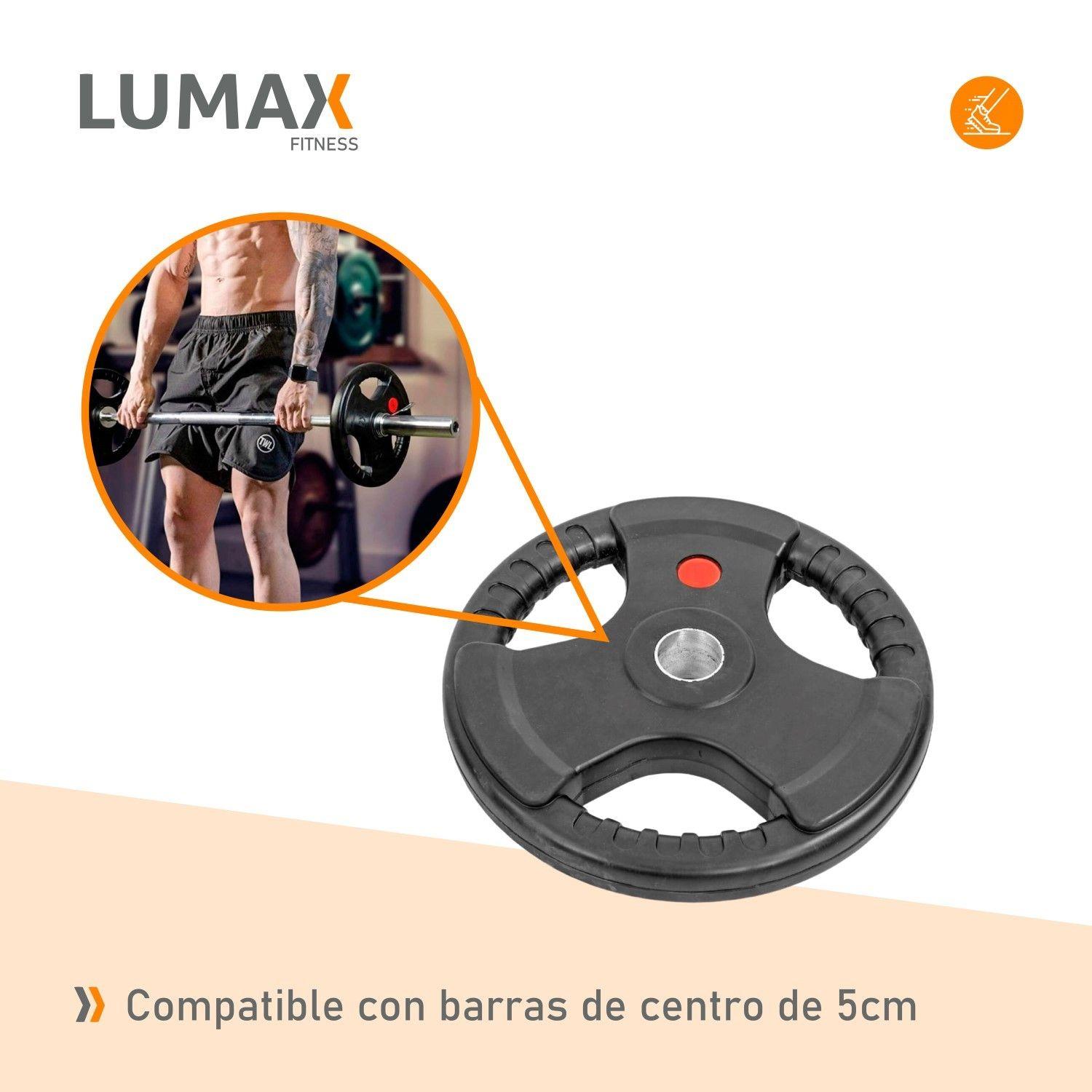 Pack X4 Unidades Disco Olimpico 5 Kg con asas-5