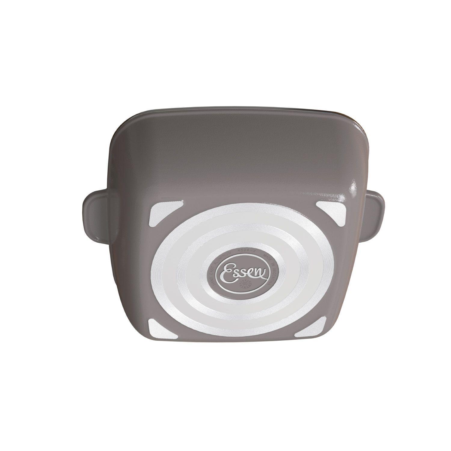 Olla Essen Terra 29 cm Cuadrada Aluminio Premium Con Tapa-4