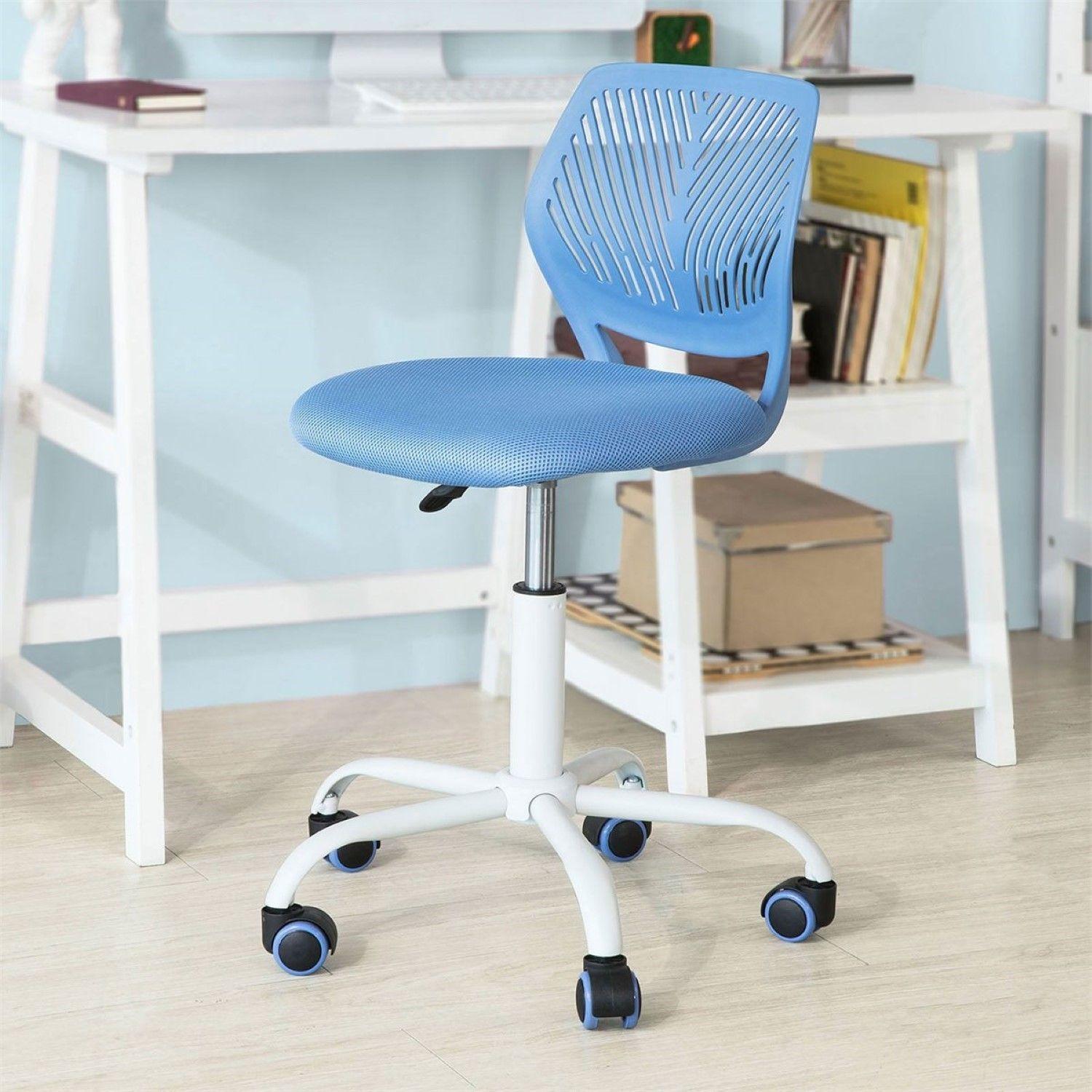 Silla de Escritorio Infantil para Estudio Ajustable-4