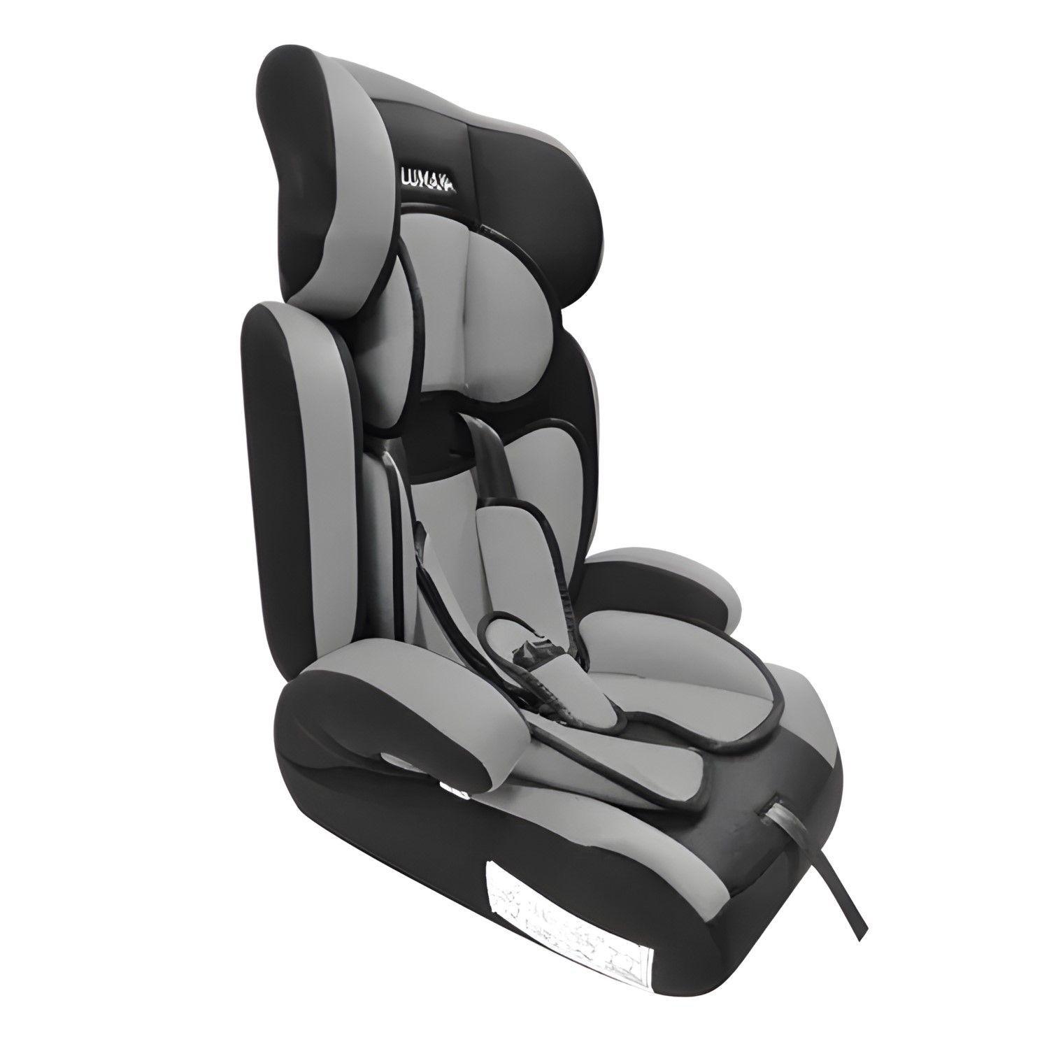Silla Tipo Butaca de Auto Para Niños Gris-2