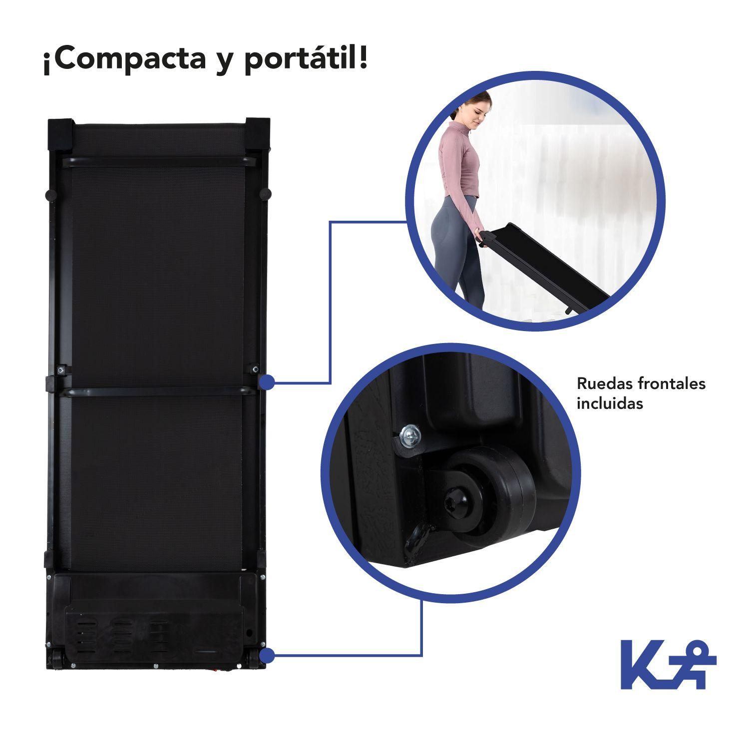 Trotadora Electrica Portatil Cardio Fitness Negra-5