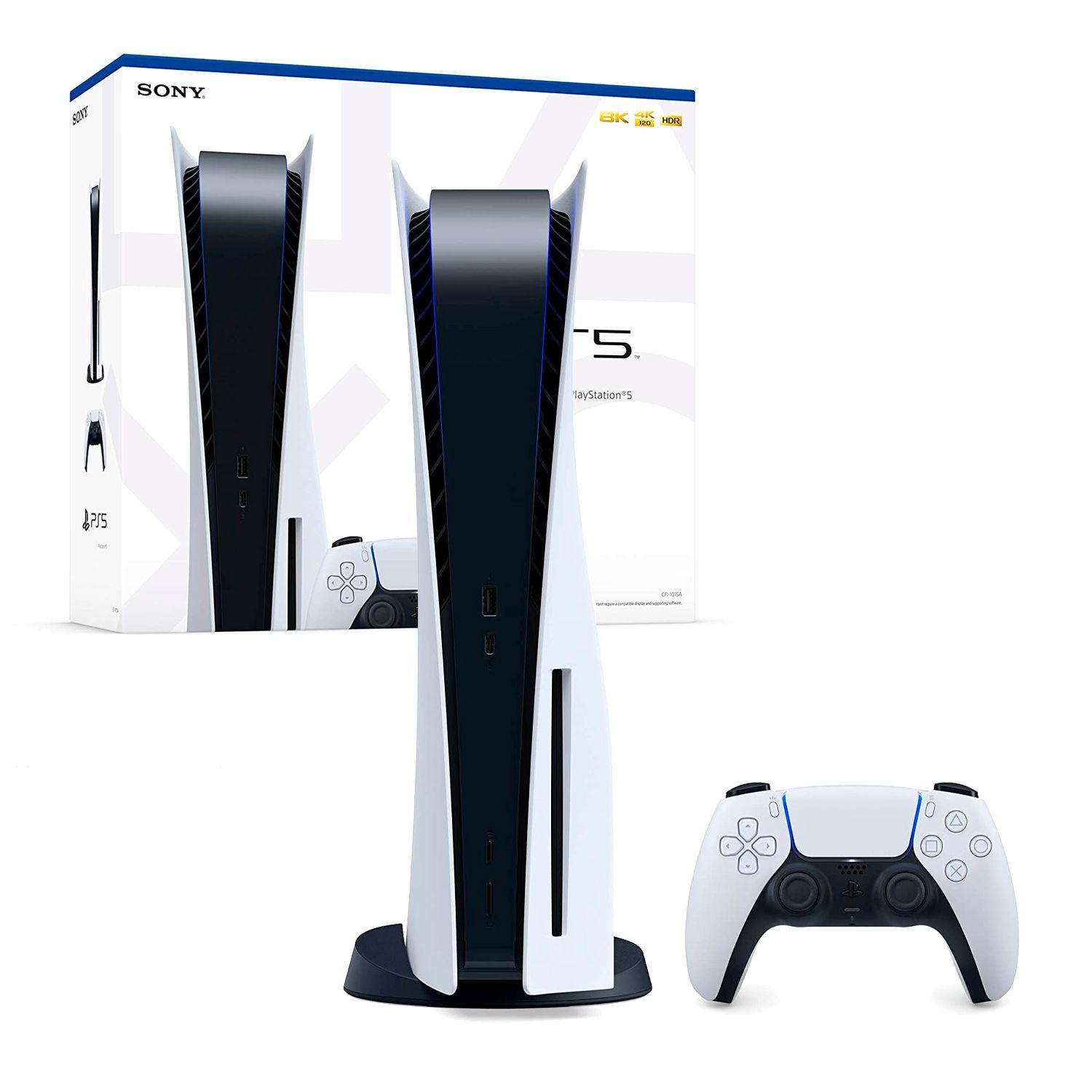 Consola Sony Playstation 5 PS5 Version Disco Blanca-3