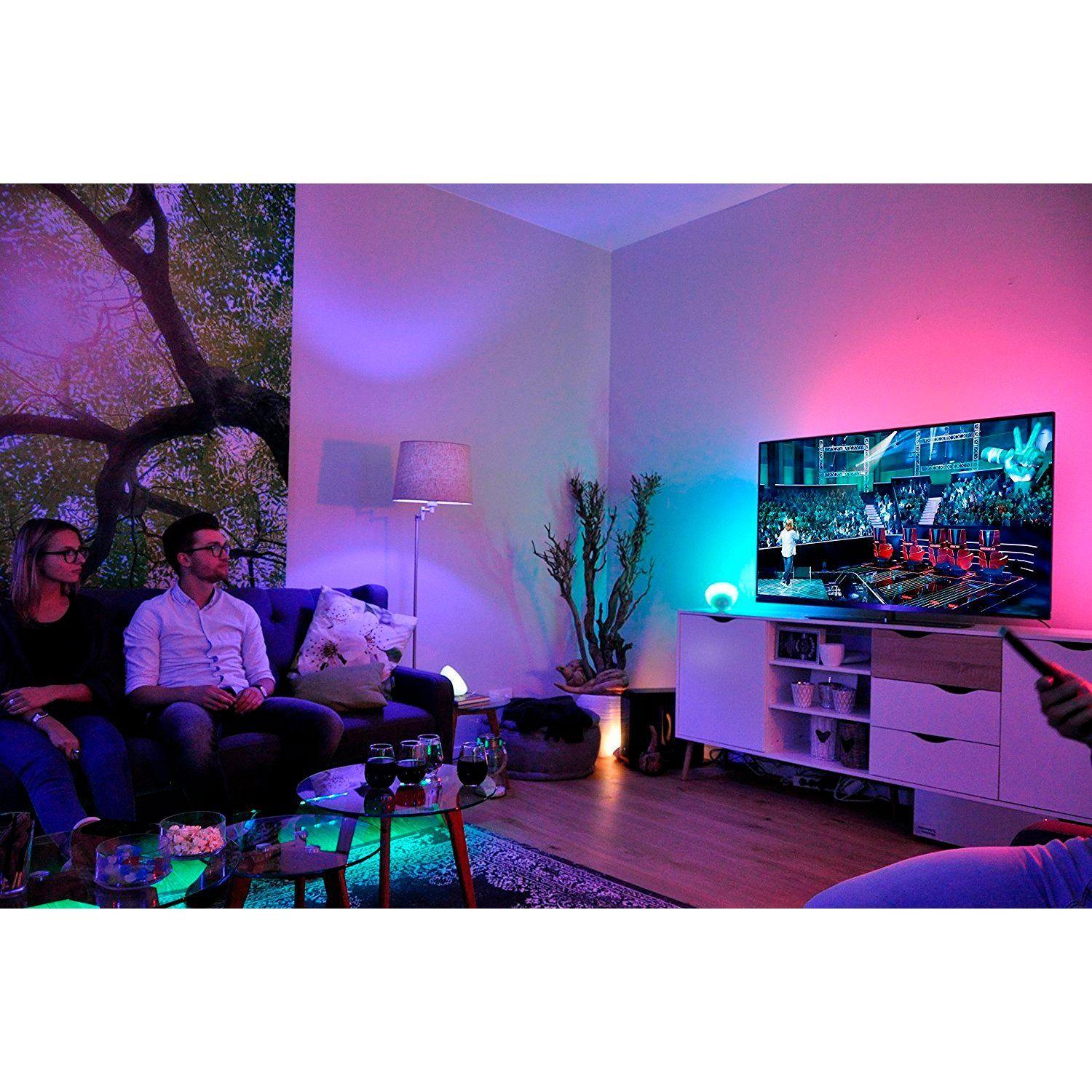 Kit Philips Hue Bridge + 3 Ampolletas Color BT + 2 Dimmer-5