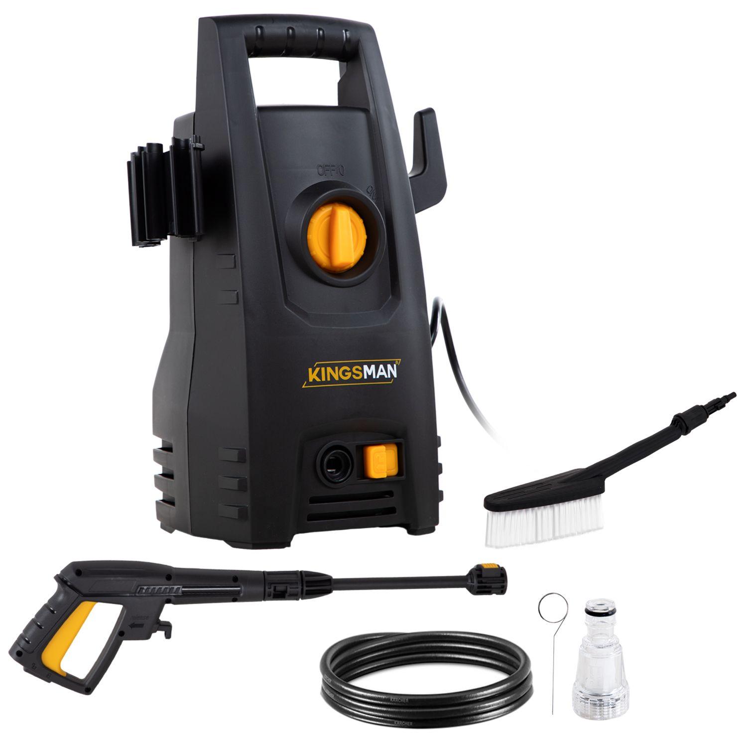 Hidrolavadora Electrica Portatil 1300 Psi 1200w + Accesorios-0